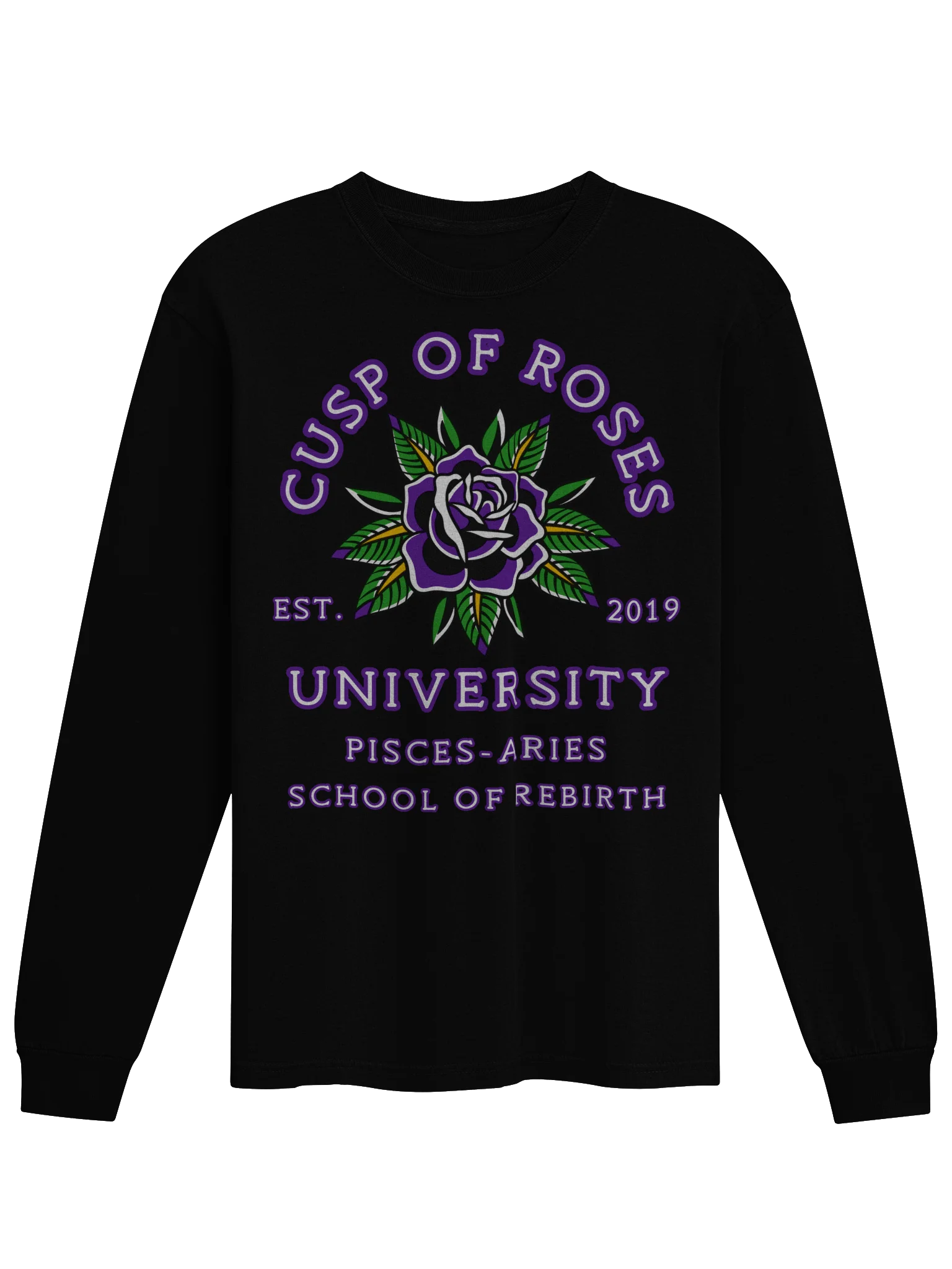 school of rebirth long tee product image (1)
