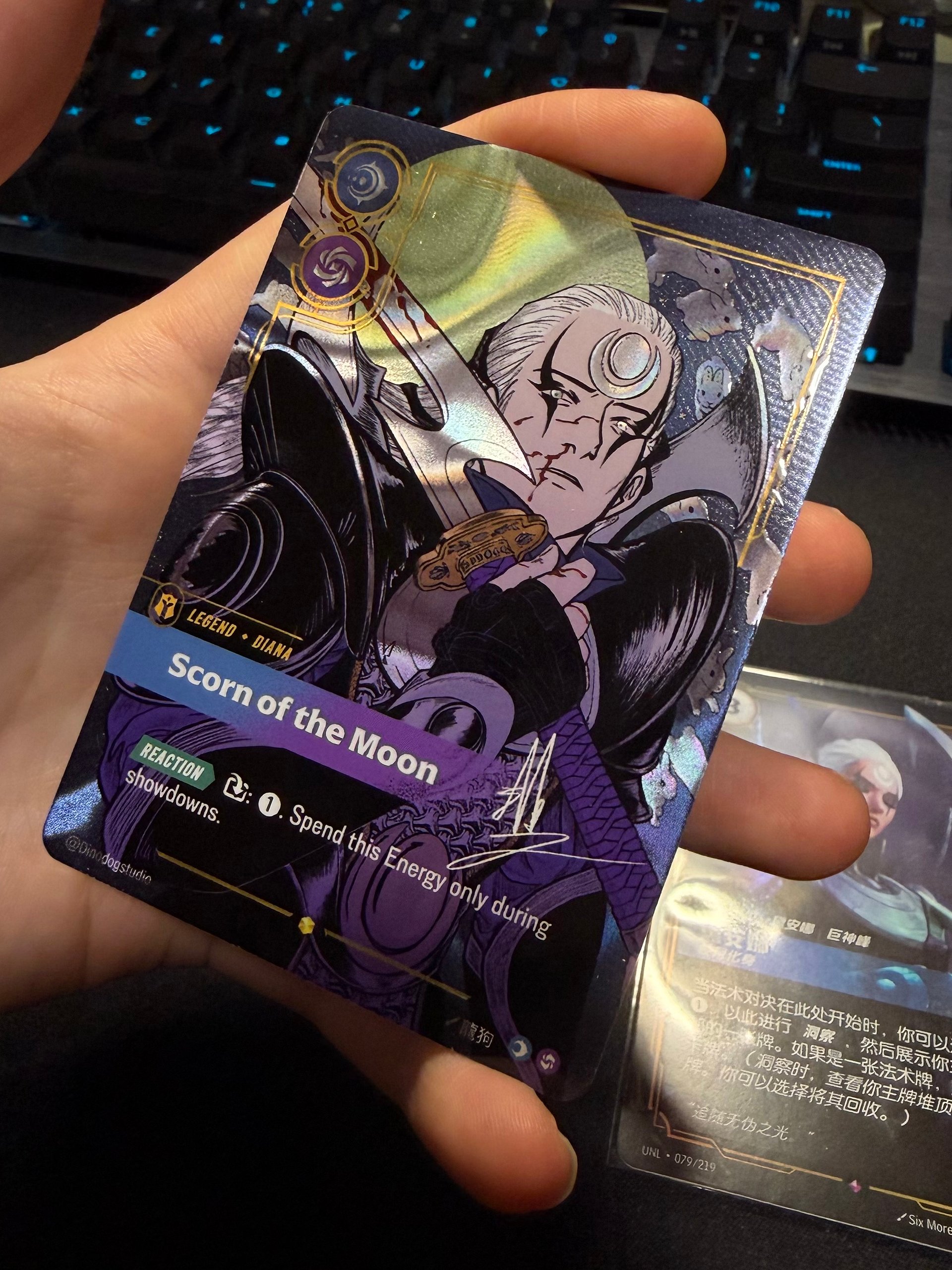 Riftbound TCG Legend Diana Scorn of the Moon (Proxy) product image (2)