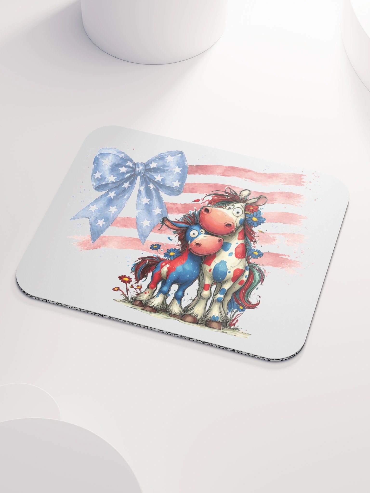 Patriotic Horse Mouse Pad product image (3)