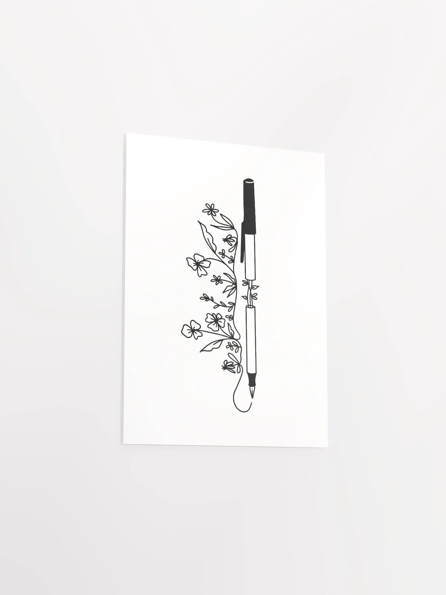 Free Writing Art Print product image (3)