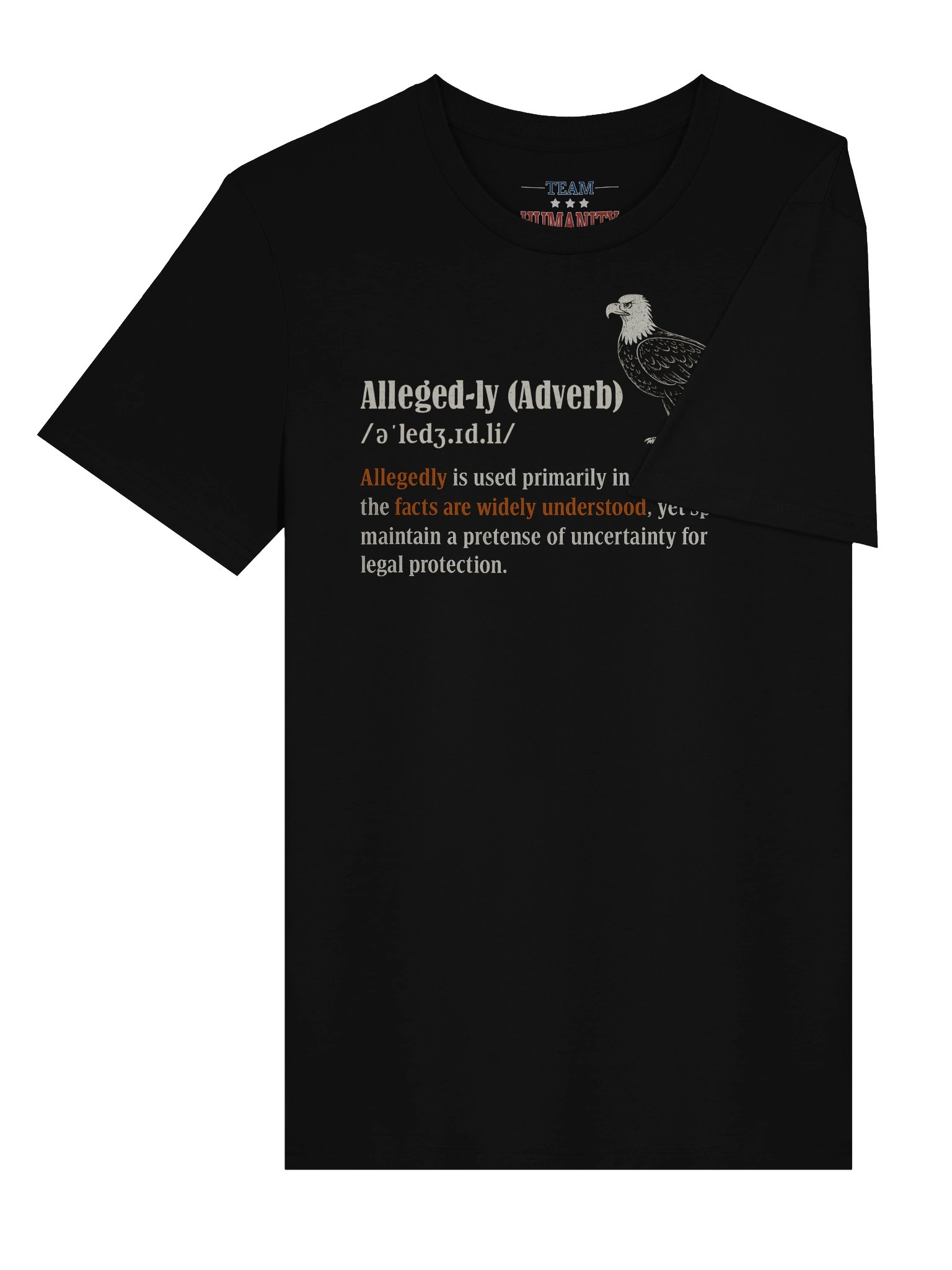 Allegedly Bald Eagle T-Shirt product image (4)