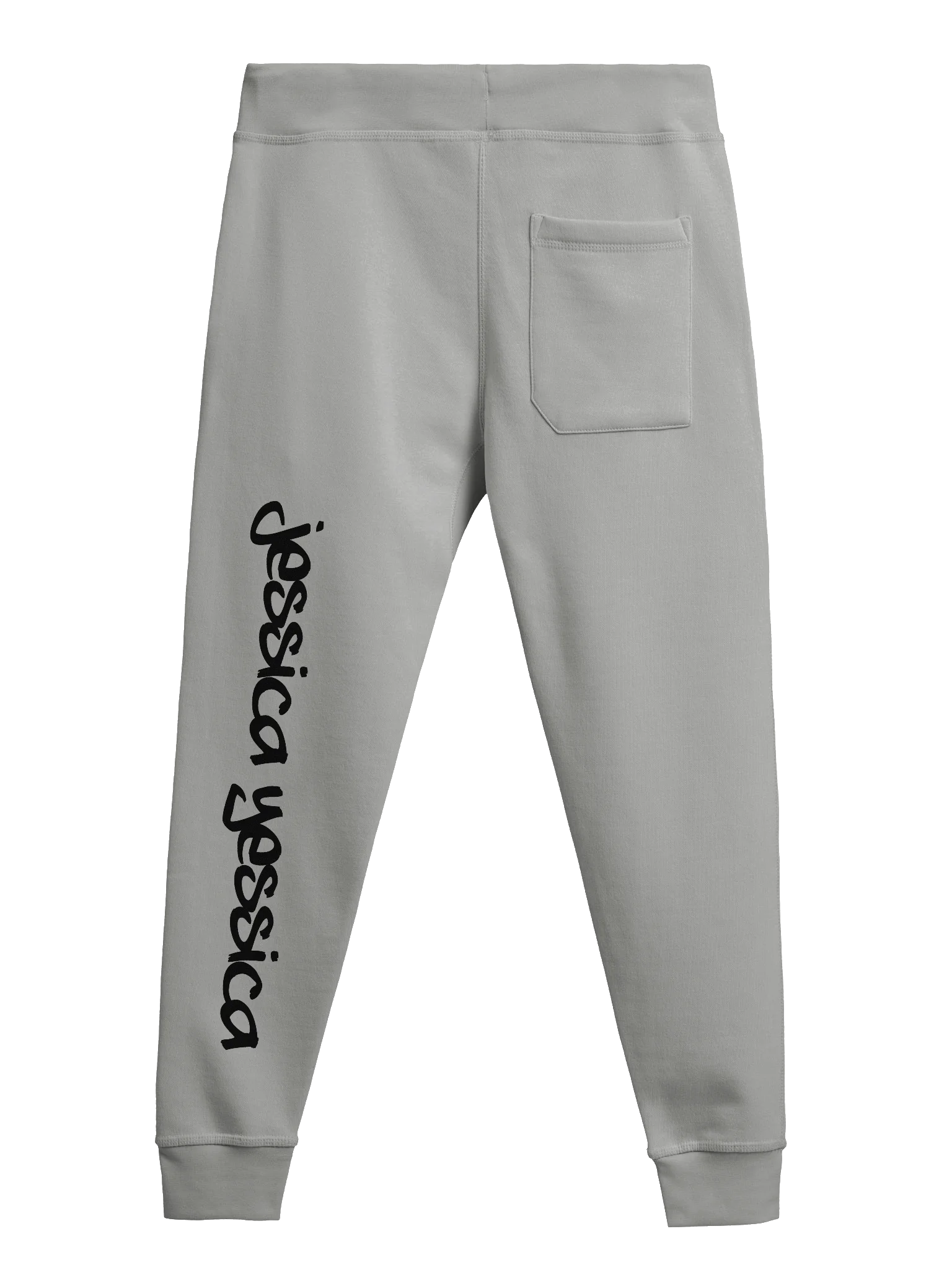 THAT'S MY NAME - BLACK TEXT JOGGERS product image (2)