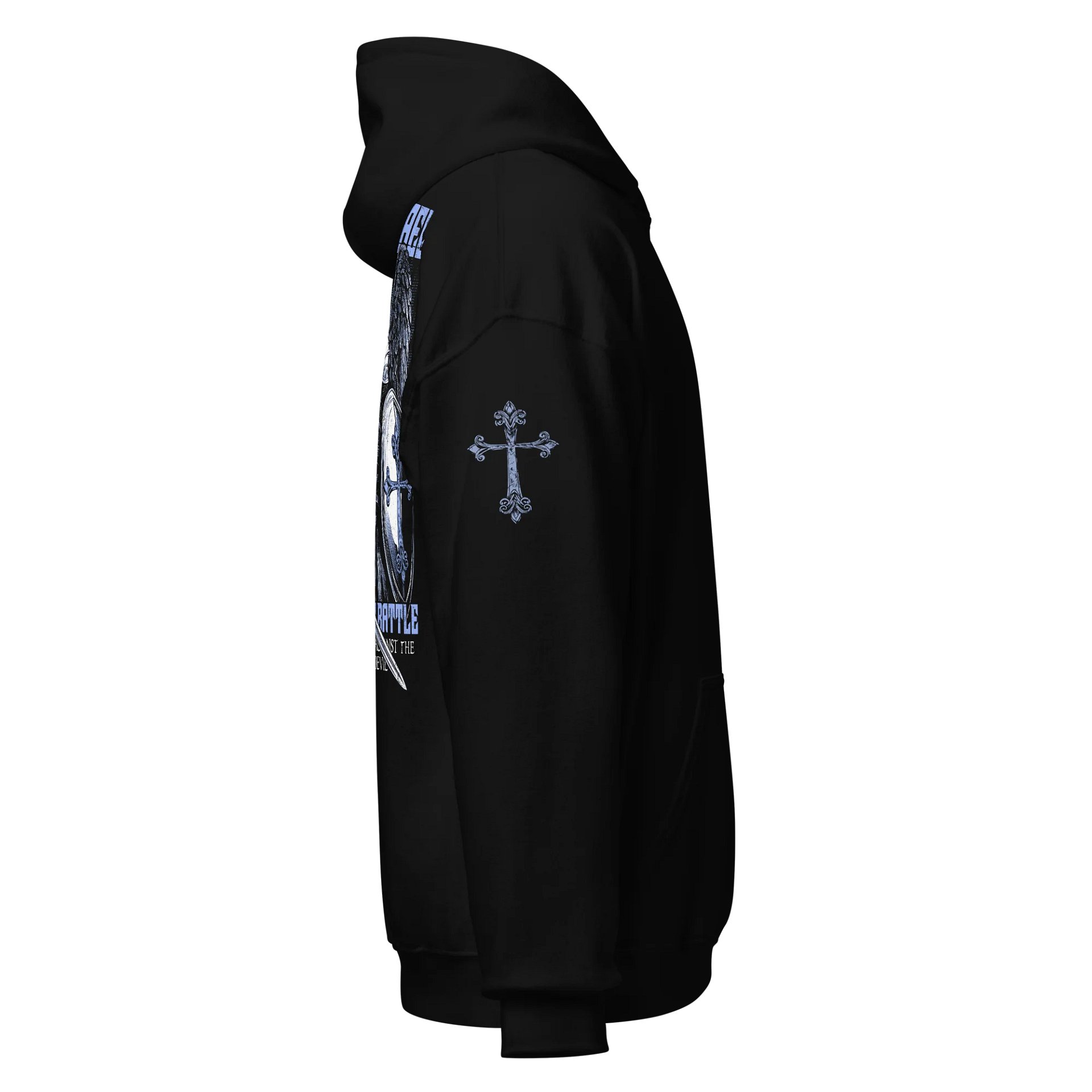St. Michael: Defend Us in Battle Hoodie product image (2)