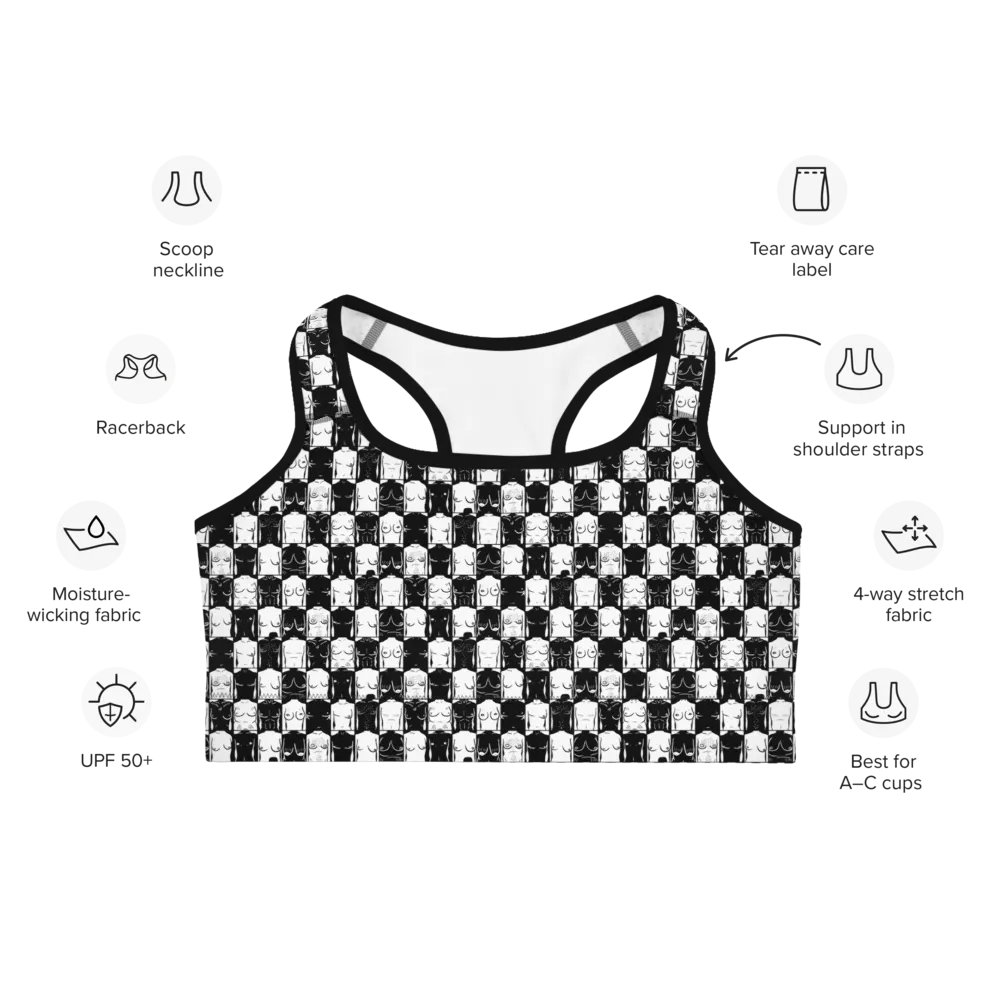 Spectrum Cropped Sports Vest product image (4)