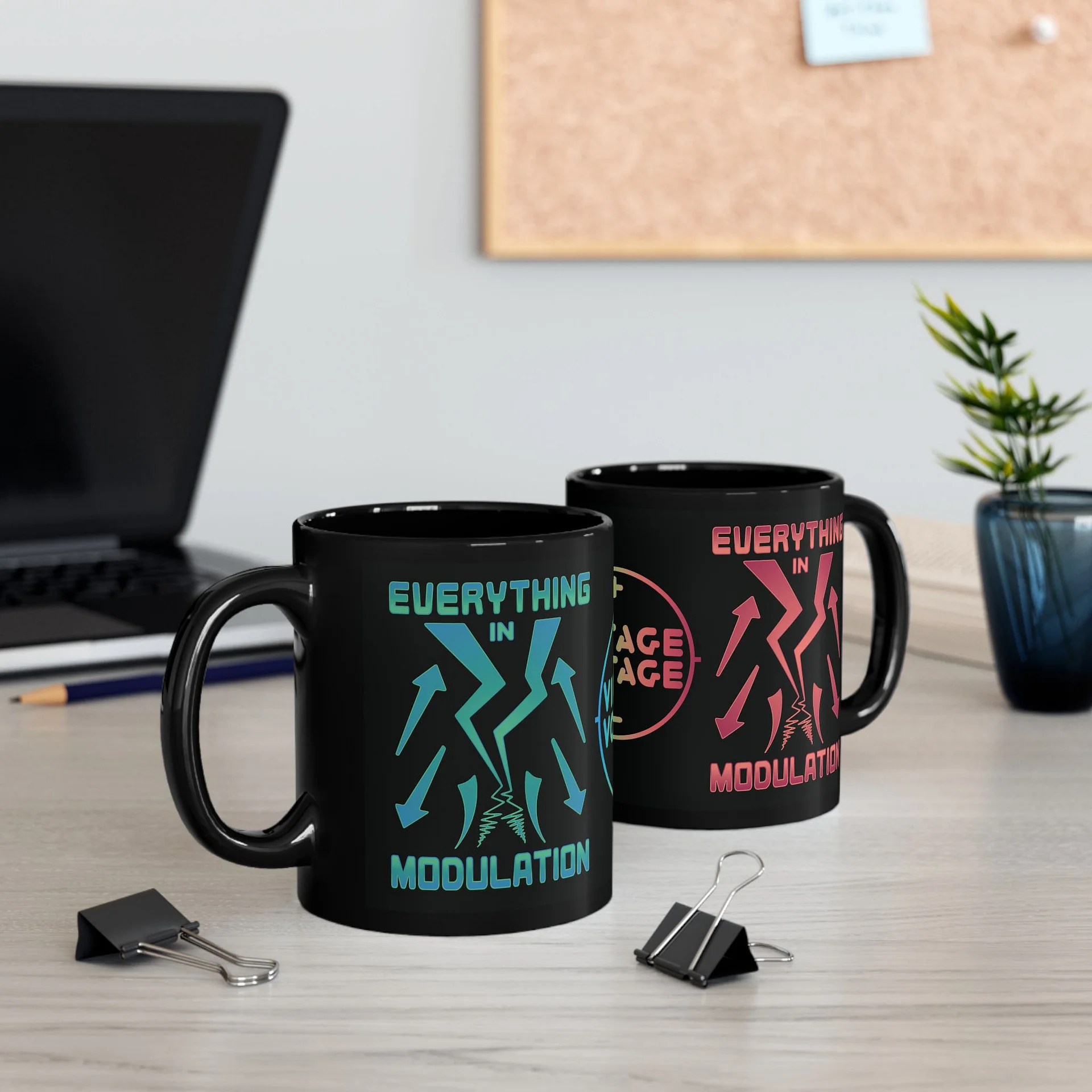 Modular Synthesizer Mug - Everything In Modulation (Make Noise Maths) product image (4)