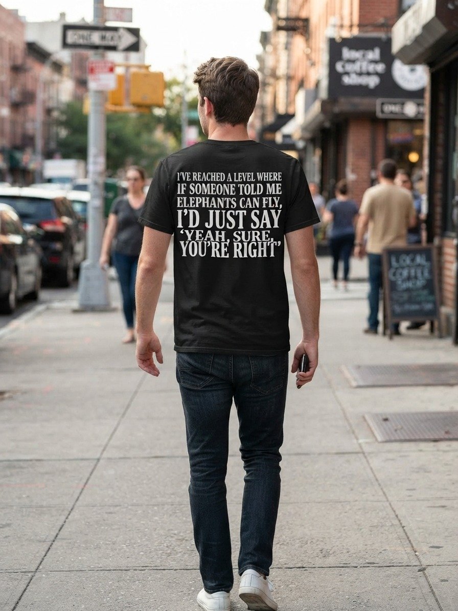 Yeah, Sure, You’re Right T-Shirt product image (2)
