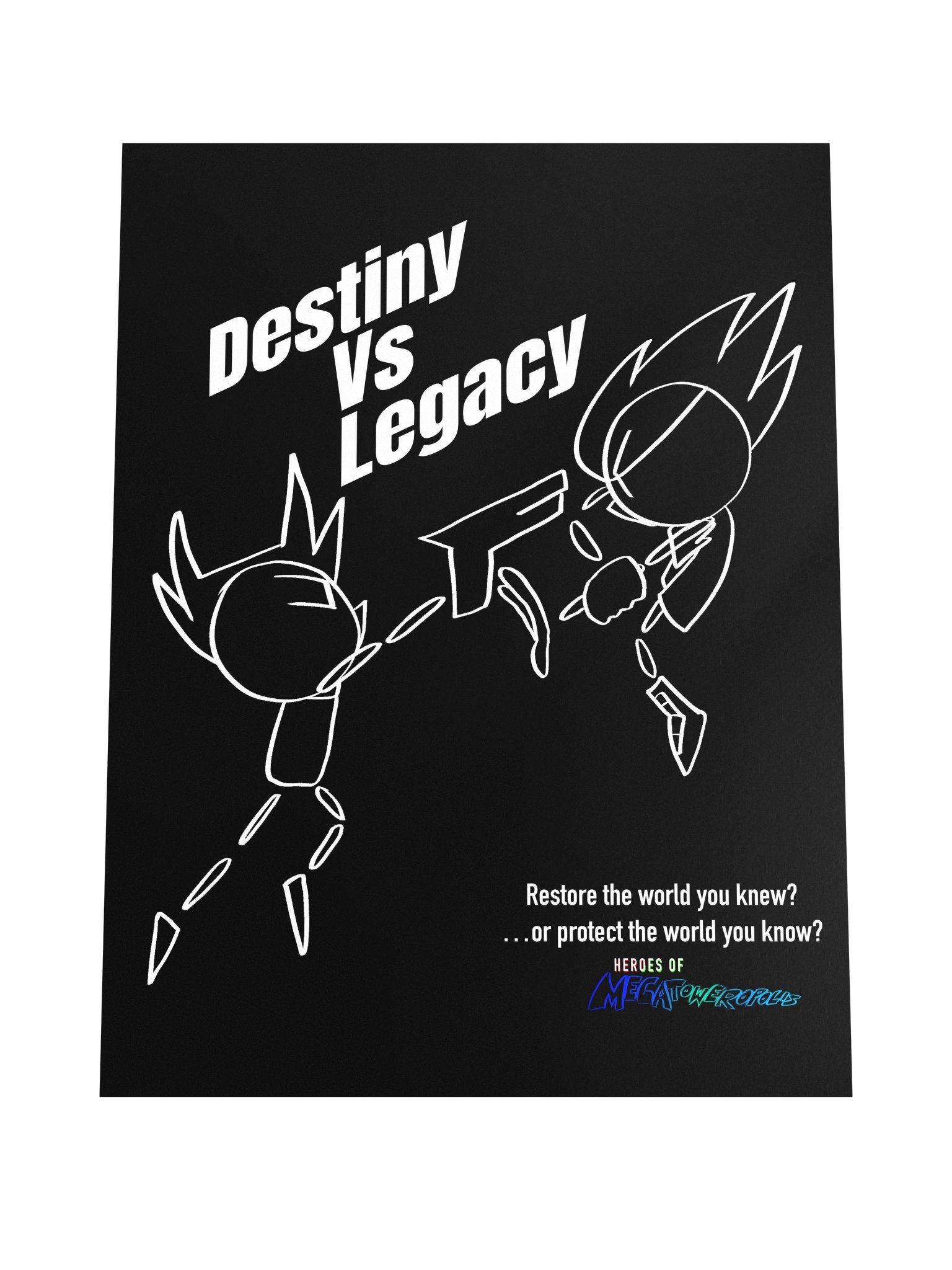 Destiny vs Legacy Poster product image (5)