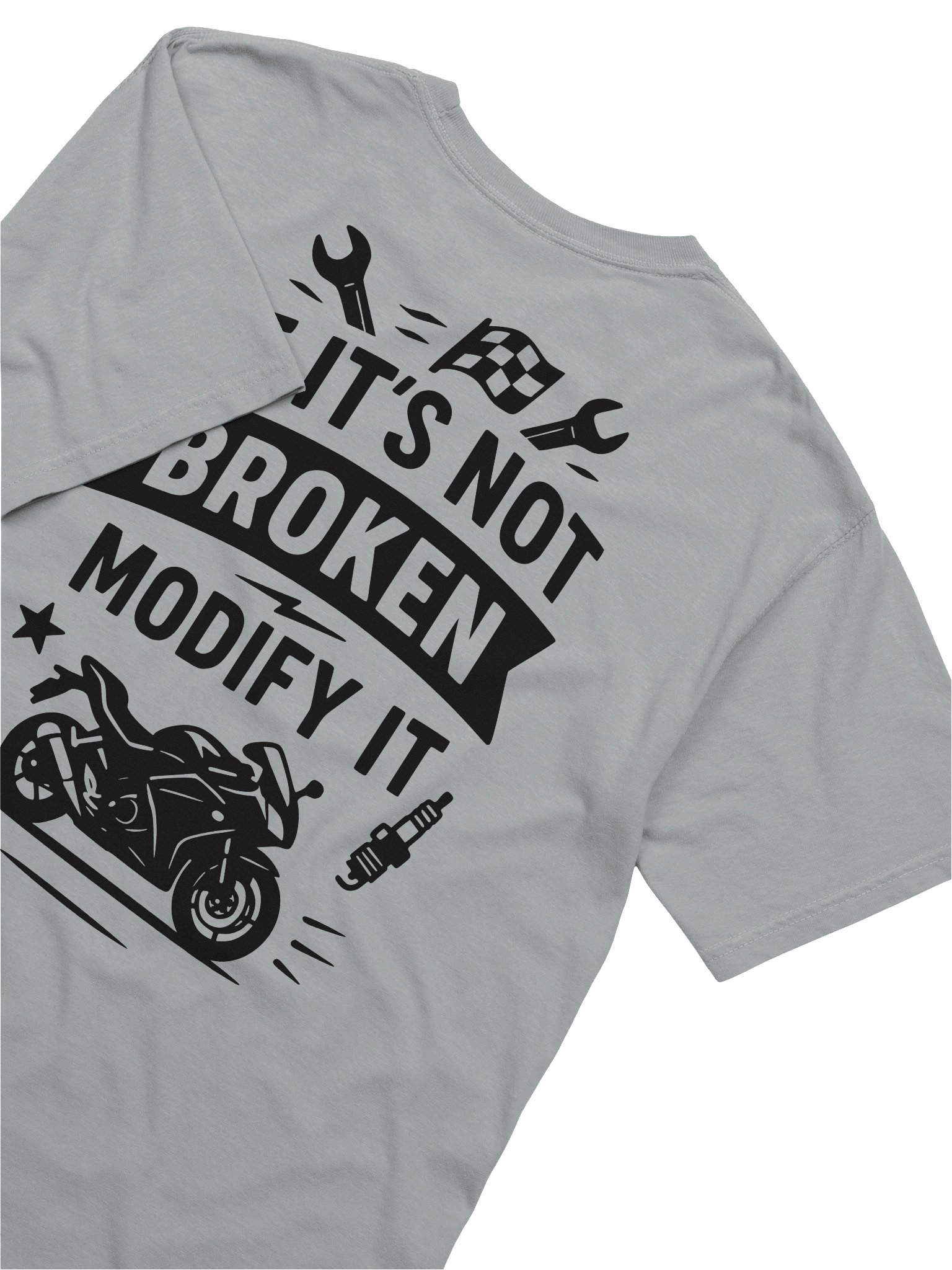 If Its Not Broken, Grey T-Shirt product image (6)