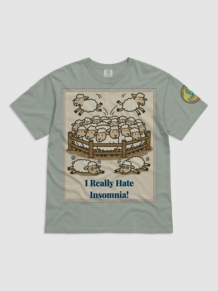 I Really Hate Insomnia (Both) Comfort Colors Garment-Dyed Heavyweight T-Shirt Colors (4) product image (5)