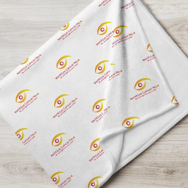 Red WE C Hope Logo - Throw Blanket product image (2)
