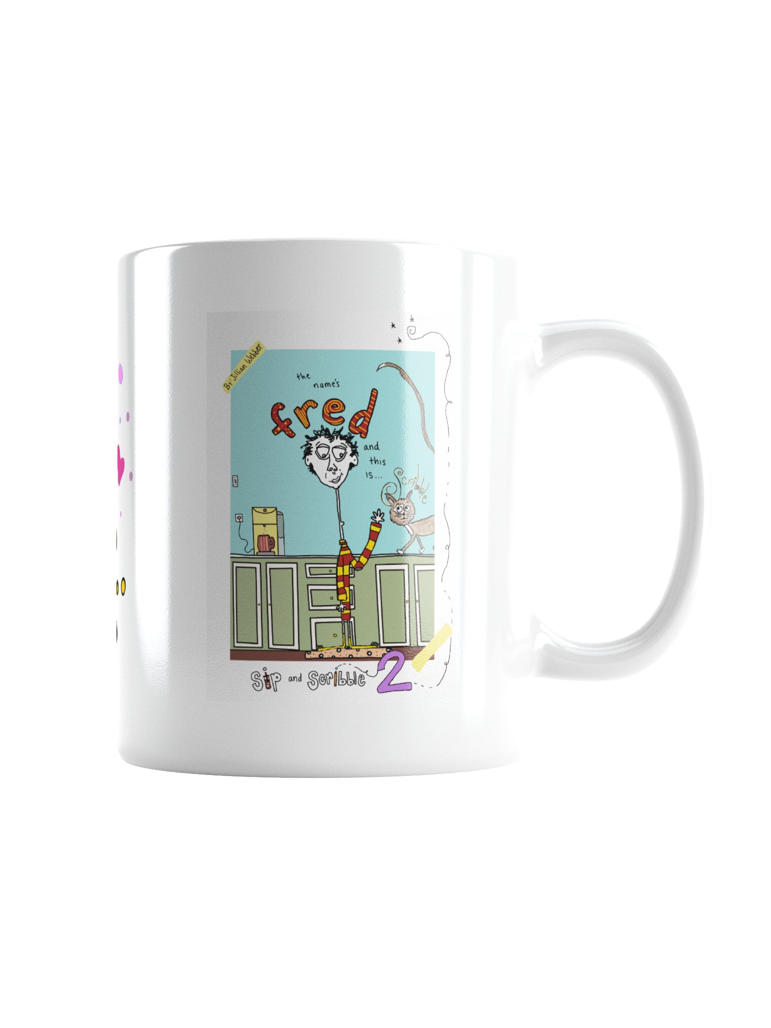 SCRIBBLE'S 100 OZ COFFEE MUG! product image (2)