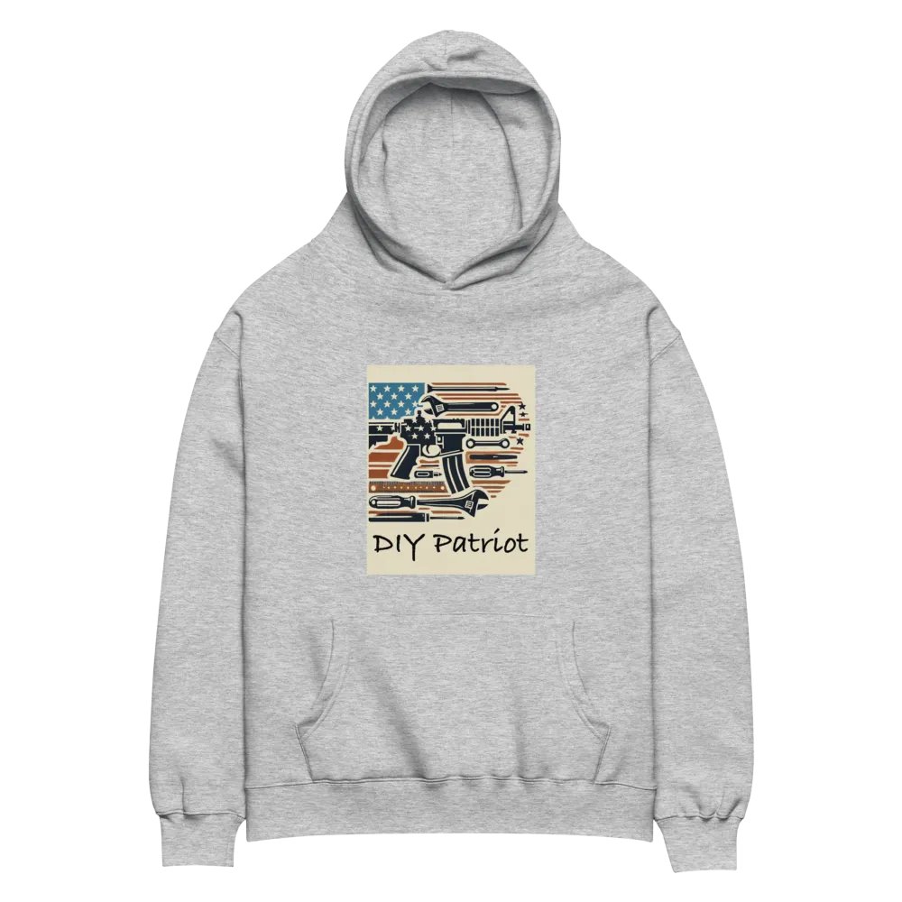 Premium Oversized Hoodie – “DIY Patriot” product image (8)