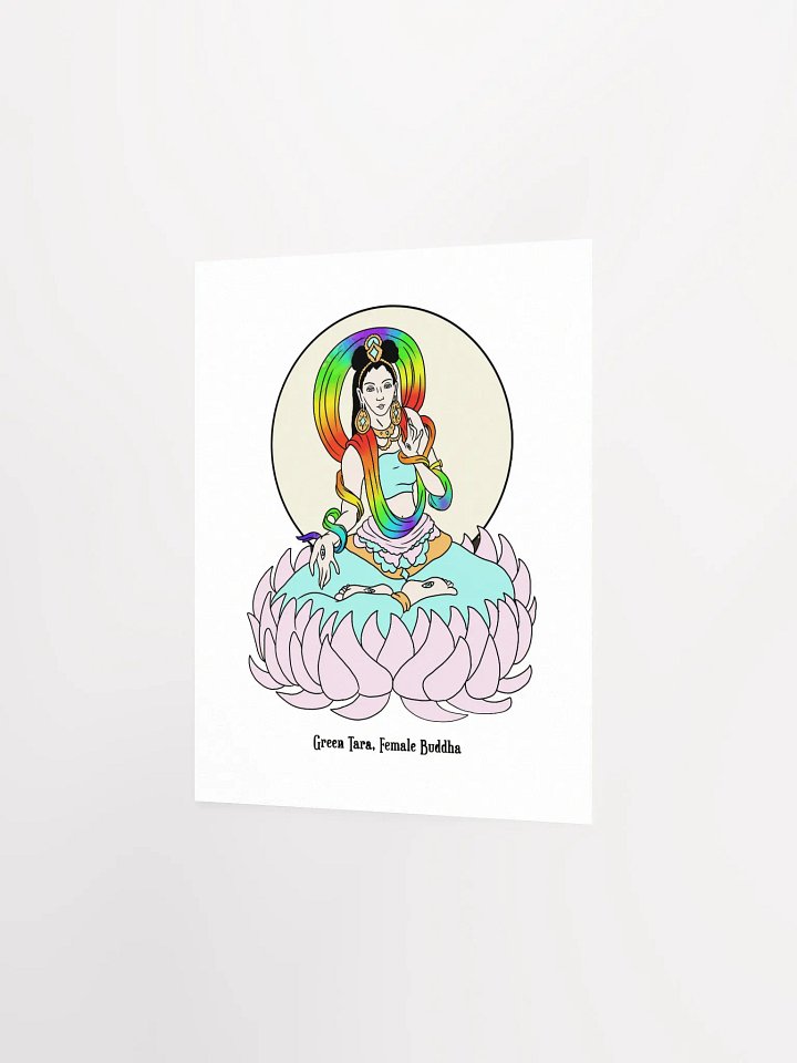 Green Tara 8x10 Print product image (2)