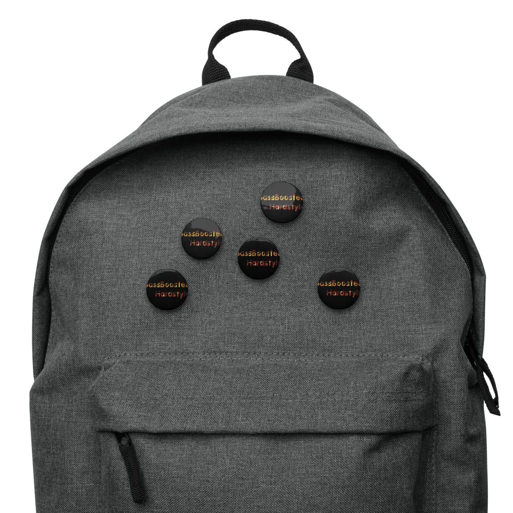 BassBoostedHardstyle Pinset (Black) product image (11)
