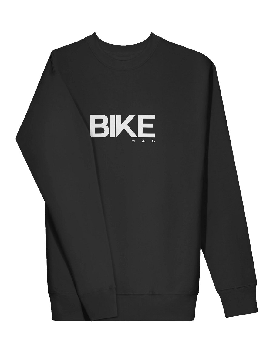 BIKE Mag Crew Sweatshirt #2 (White Logo) product image (3)
