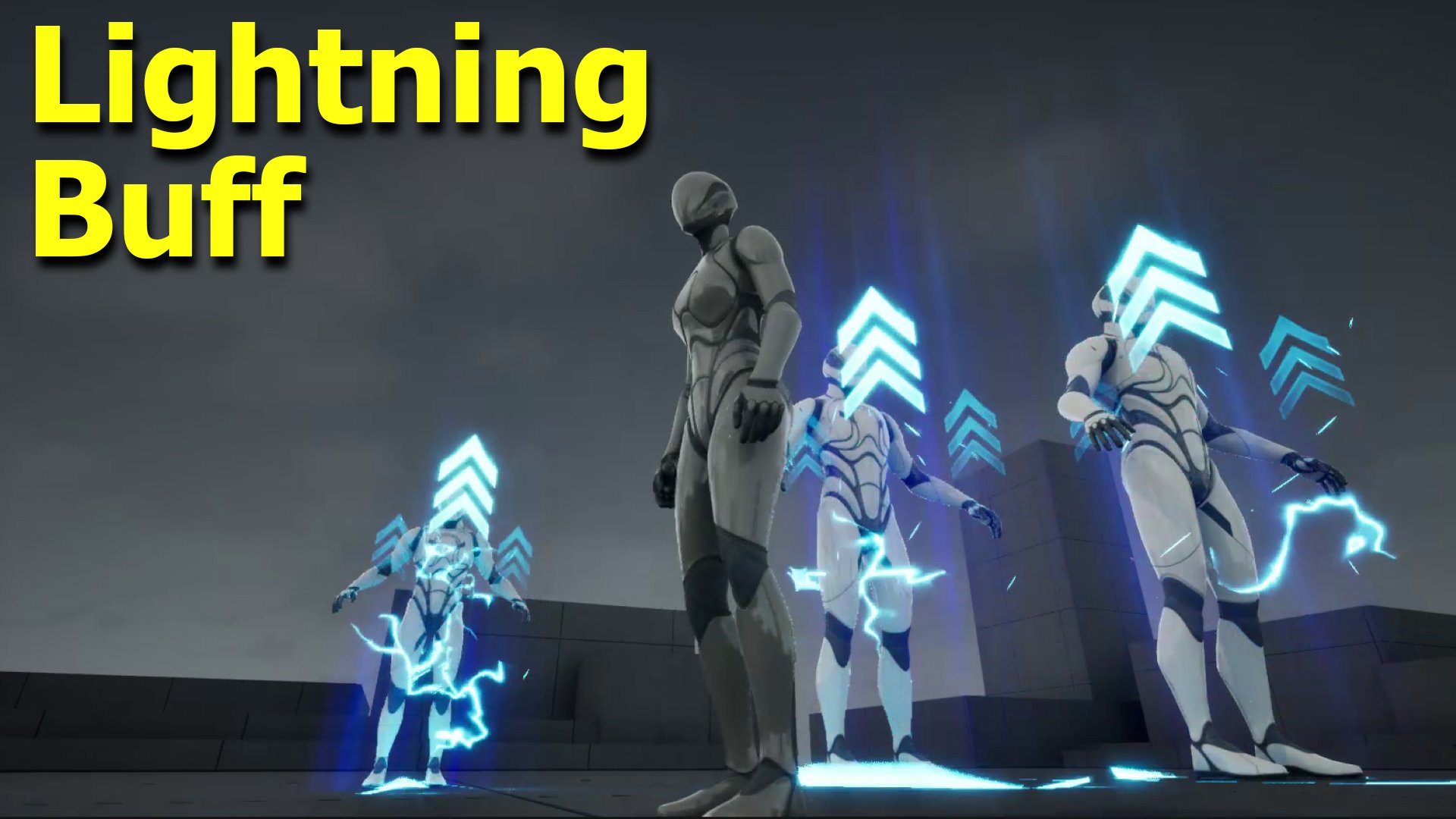 Lightning Buff in Unreal Engine 5 Niagara product image (1)