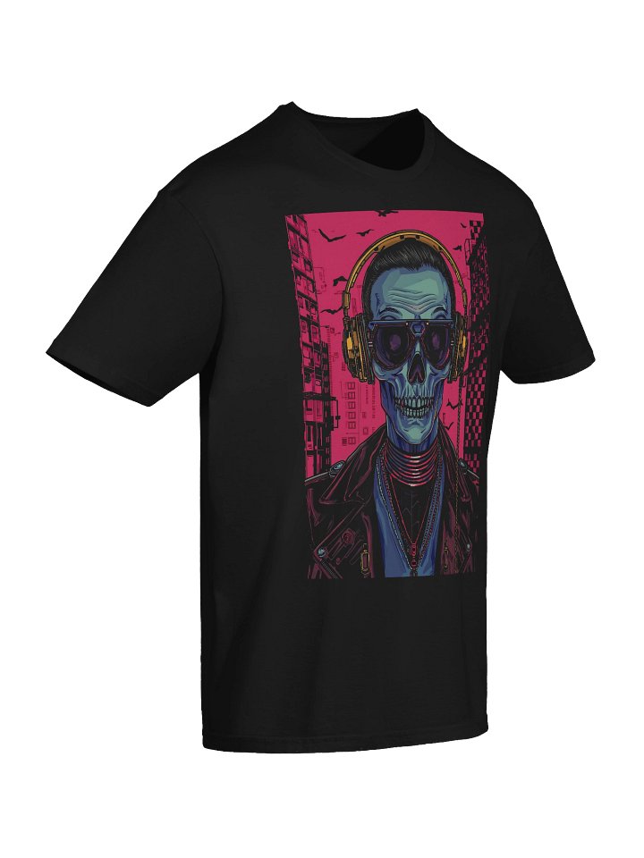 Cyber Skull Rapper T-Shirt product image (2)