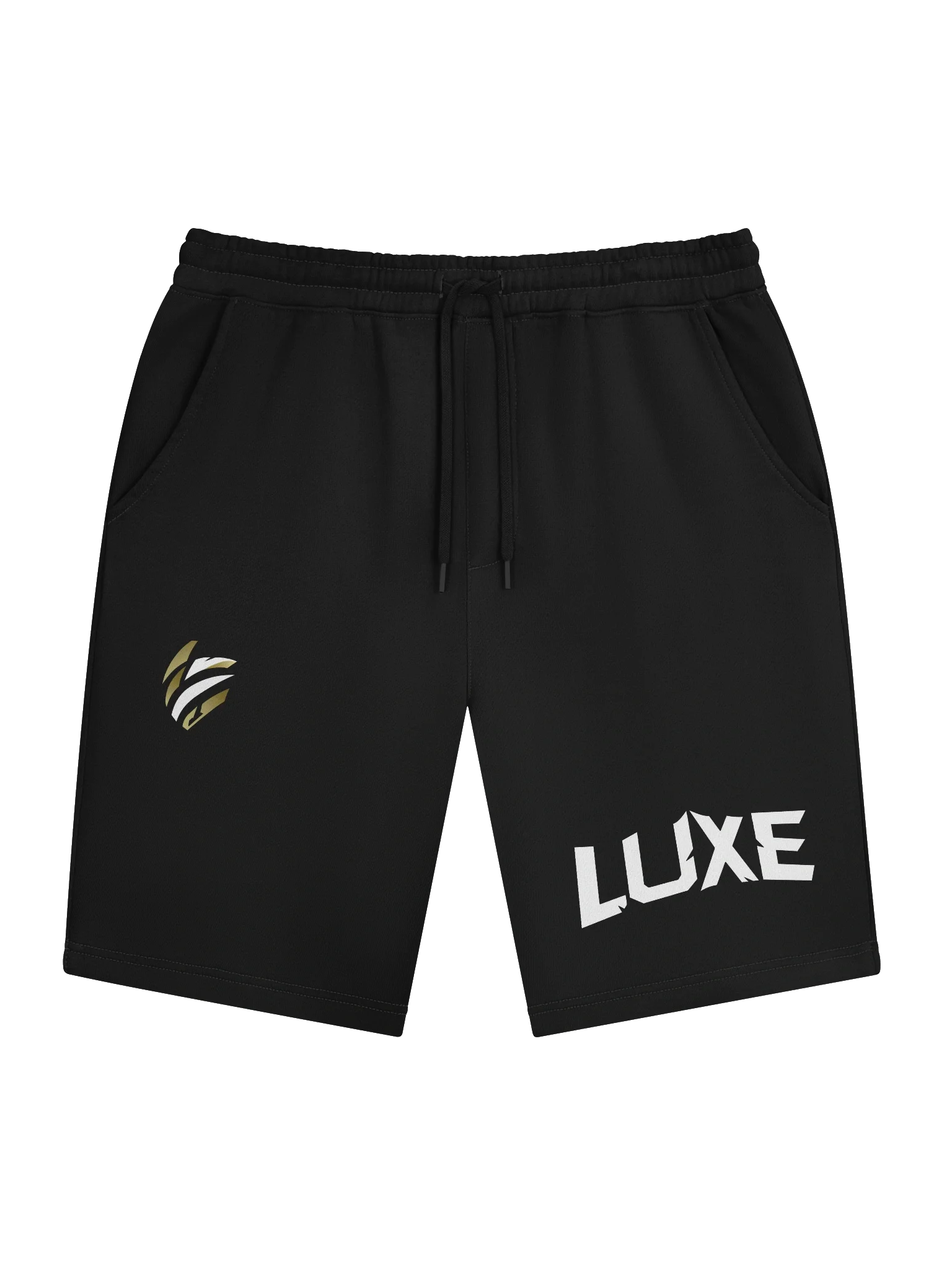 LUXE Core Signature Fleece Shorts — Dark