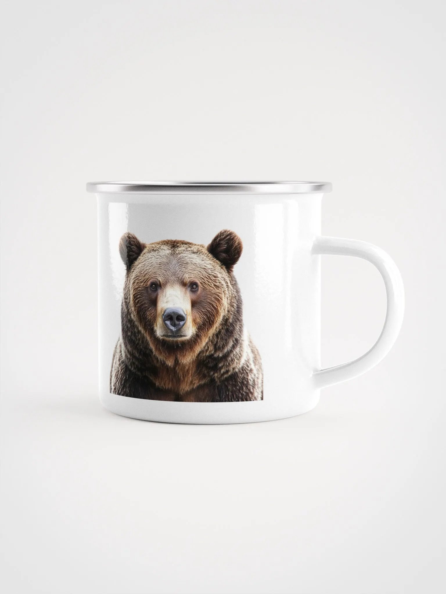 Grizzly Bear Camping Mug - 12 oz. product image (1)
