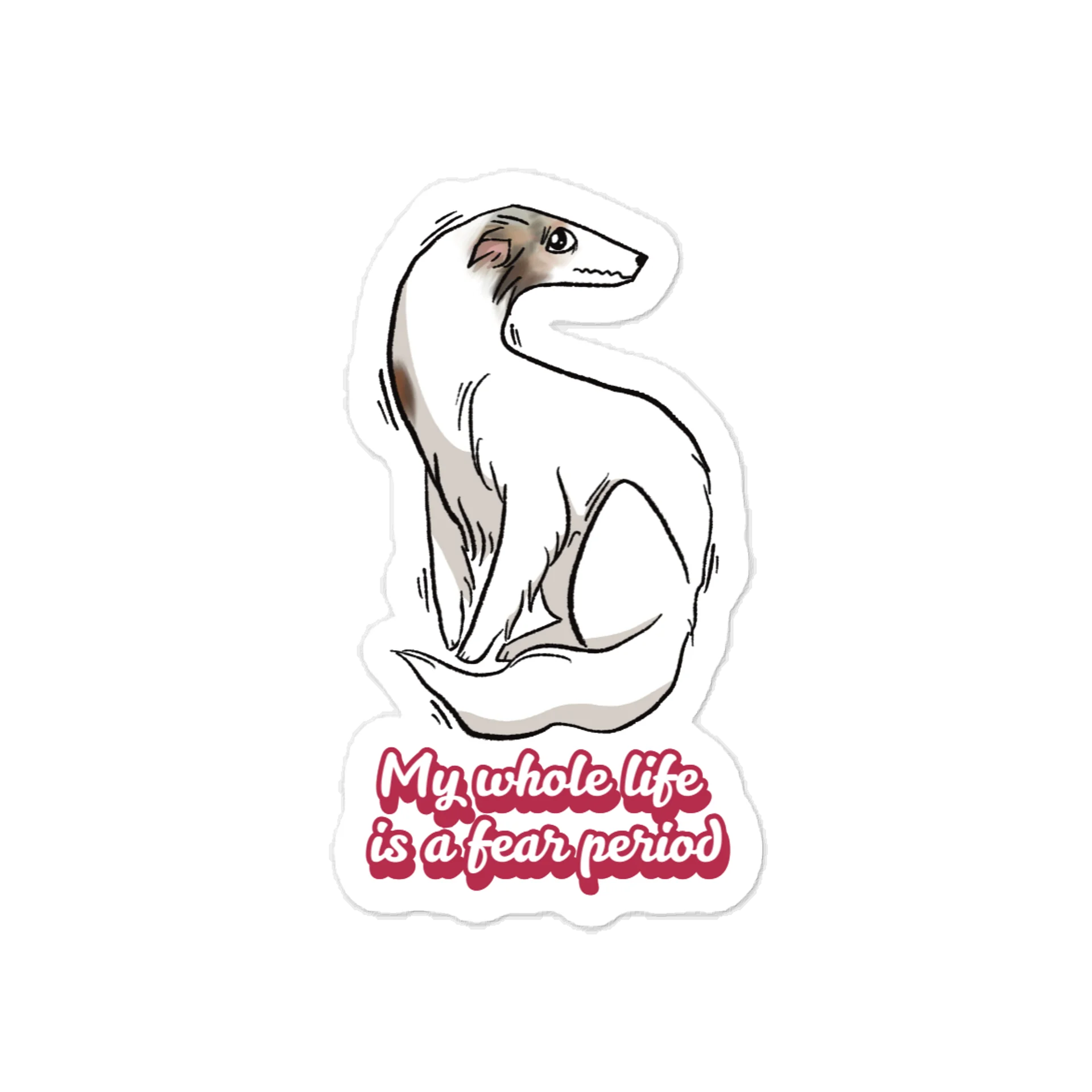 Fear Period Sticker - Suspiciously Bambi product image (1)