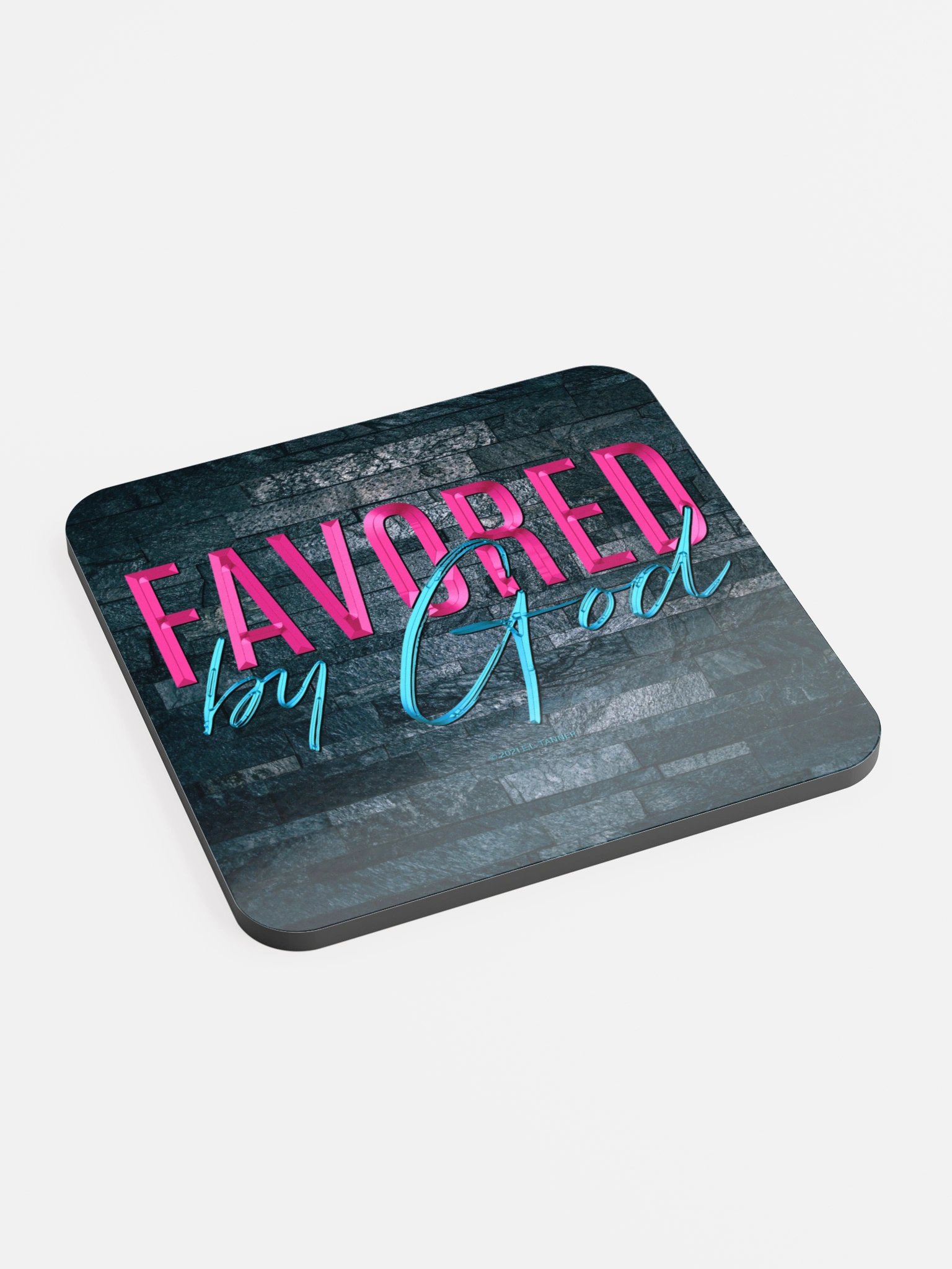 Favored by God, Brick Coaster product image (2)