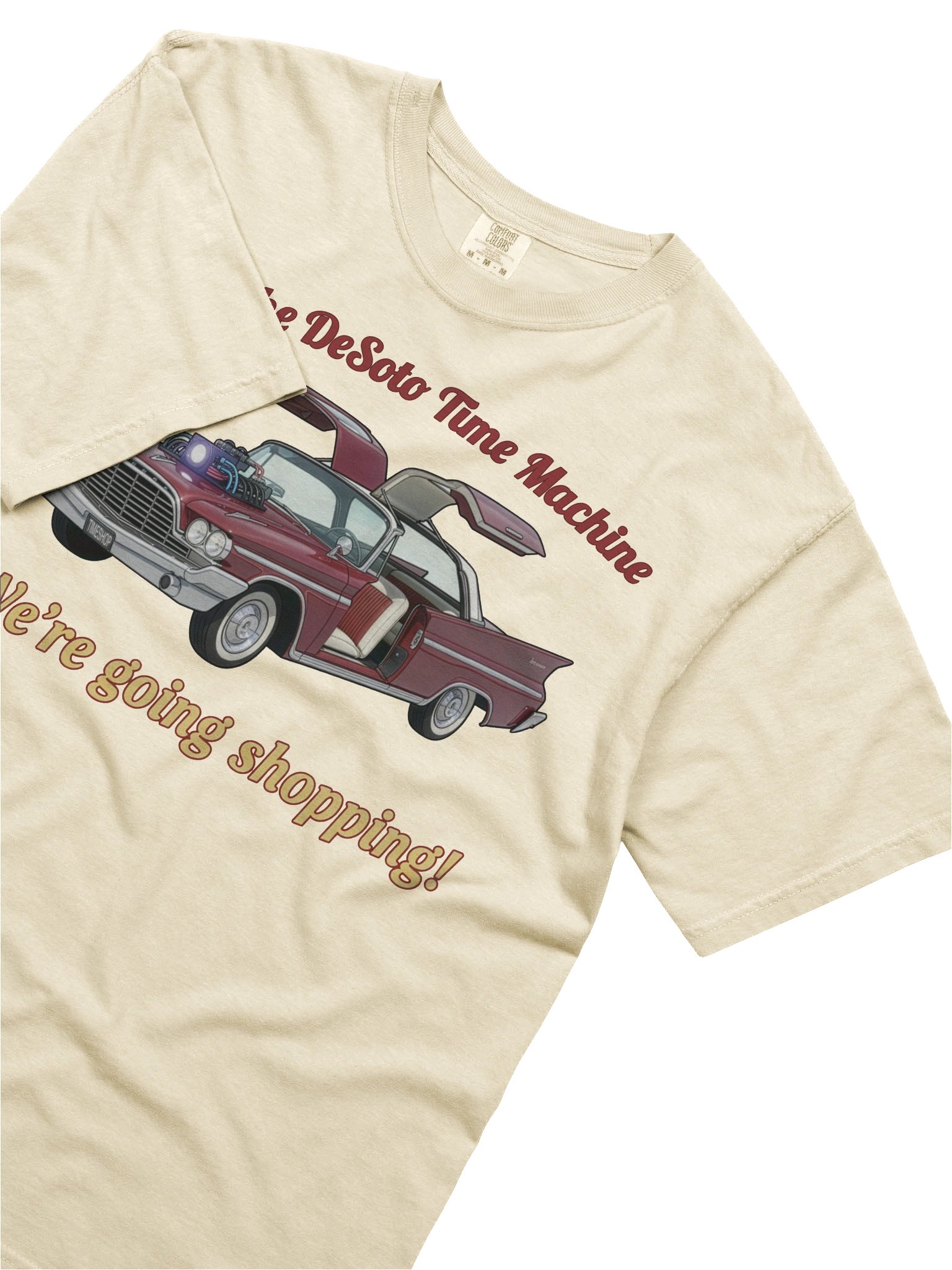 “Get in the DeSoto Time Machine – We’re Going Shopping” – Tee product image (55)