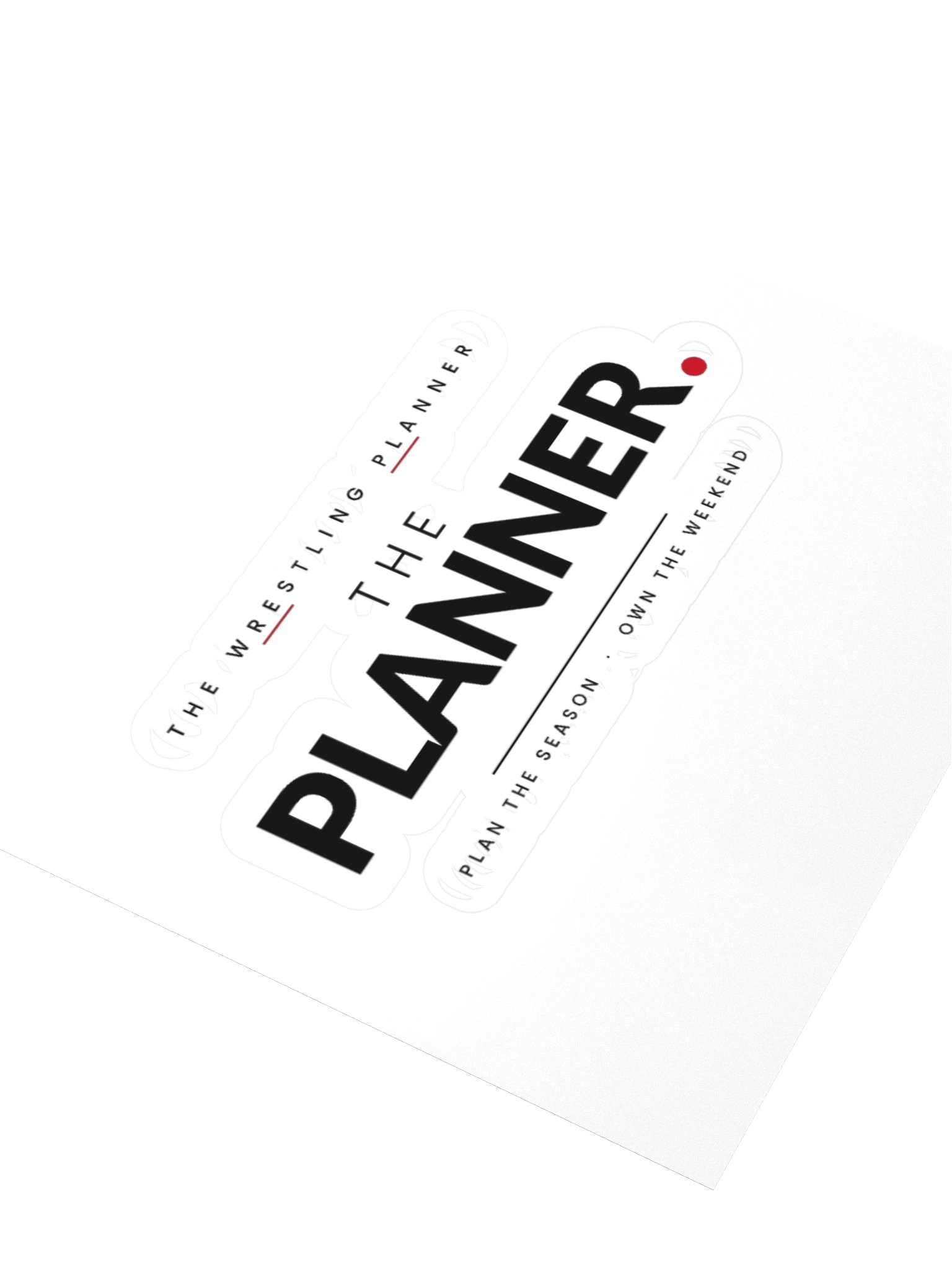 THE Planner. — Wrestling Sticker product image (9)