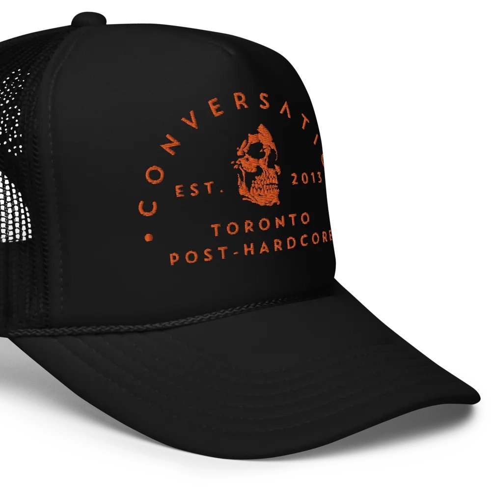 EST. 2013 TRUCKER HAT BLK/ORG product image (7)