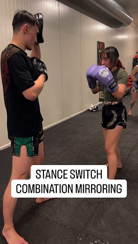 A fun round from a couple weeks back 

We’ve been working on both stances a lot 

This round was simple, round 1 

Hit a simp...
