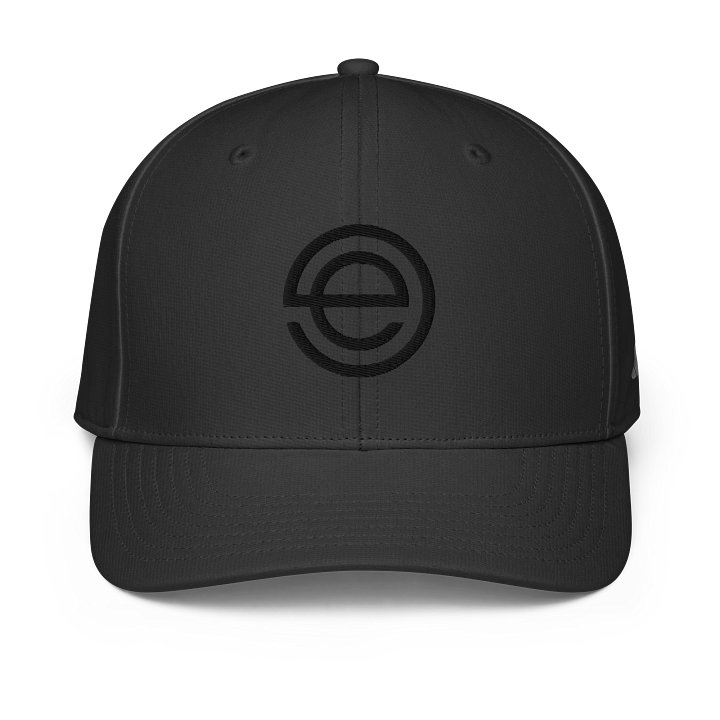 Ecamm Adidas Black on Black hat product image (1)