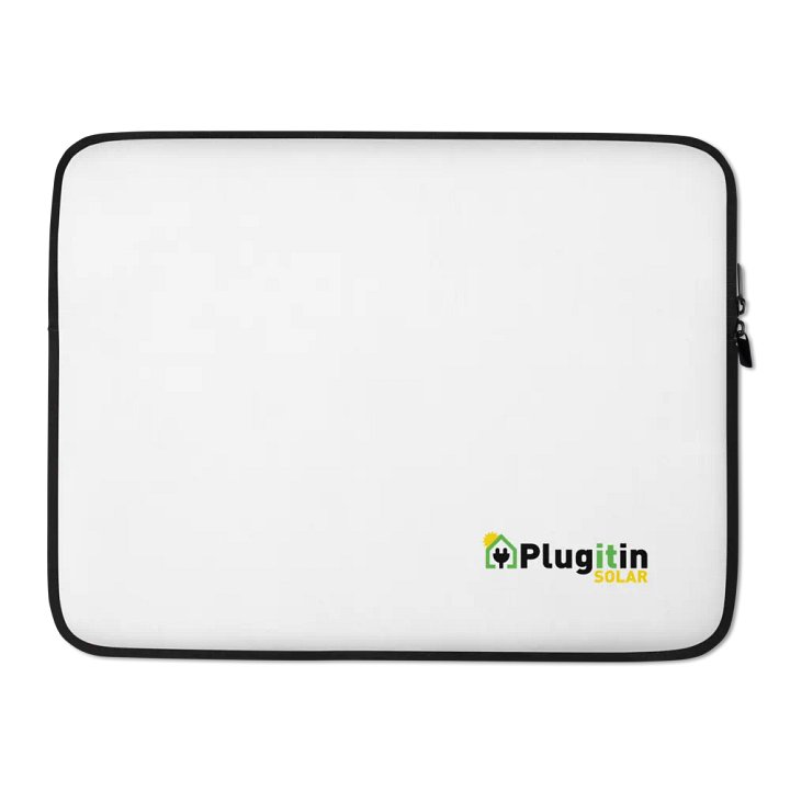 Plug It In Solar High-Quality Laptop Sleeve product image (2)