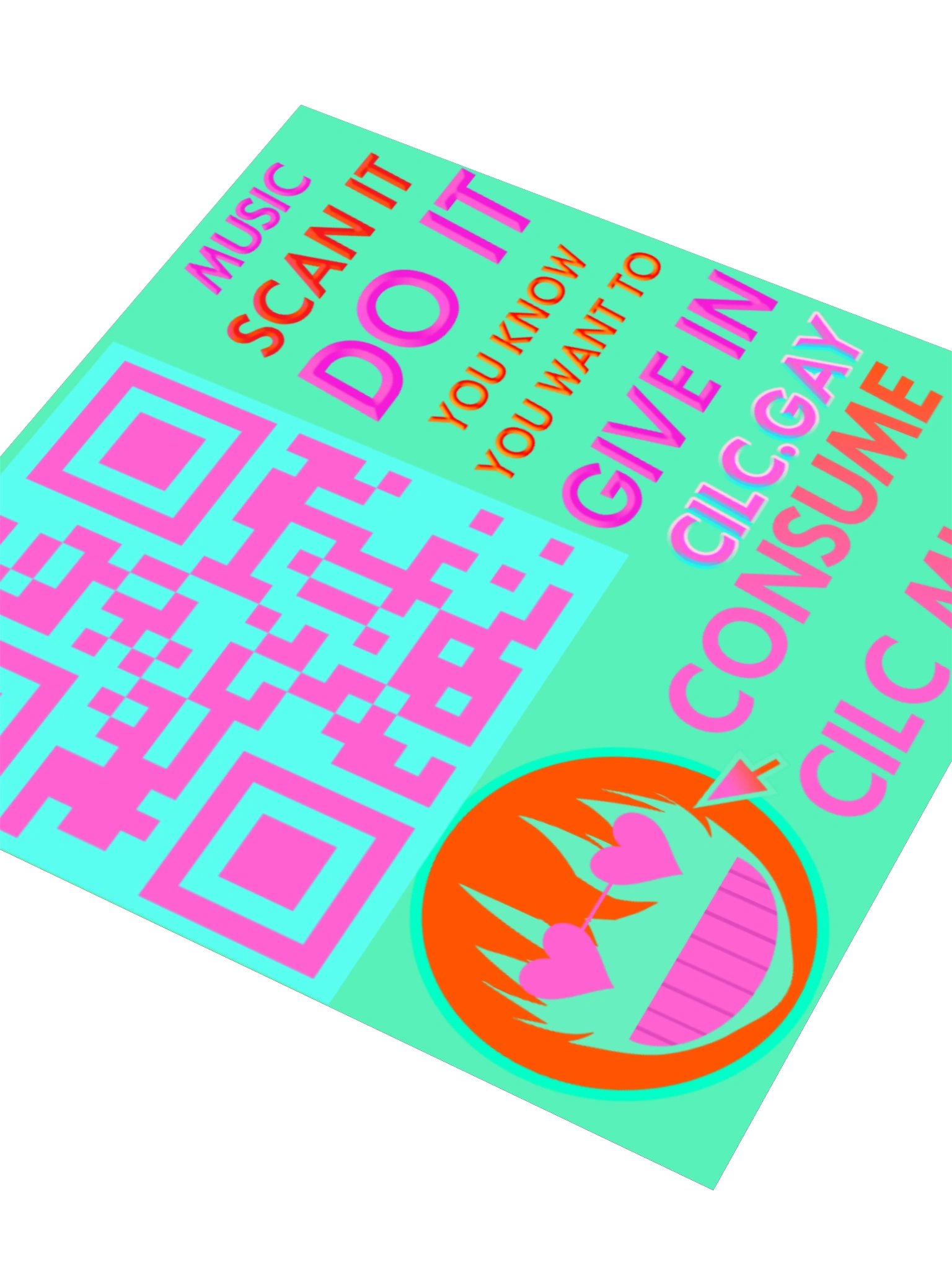 TELL THE WORLD STICKER product image (3)