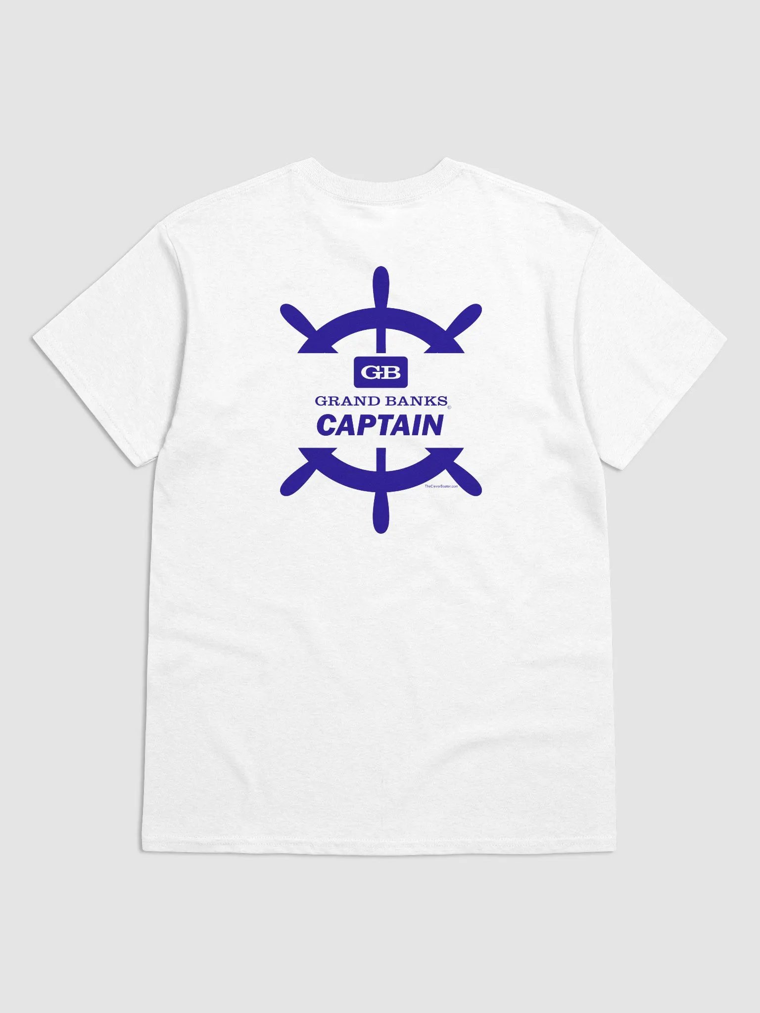 Grand Banks Captain - T-Shirt - Light Shirt w/Blue Logo product image (4)