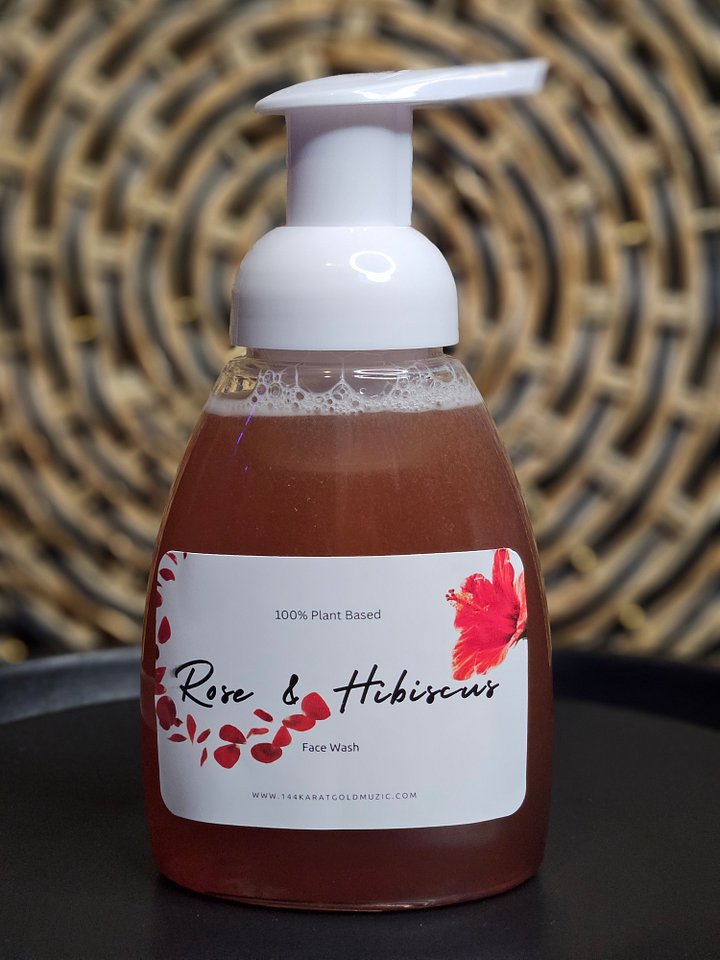 ROSE & HIBISCUS FACE WASH (NEW) product image (1)
