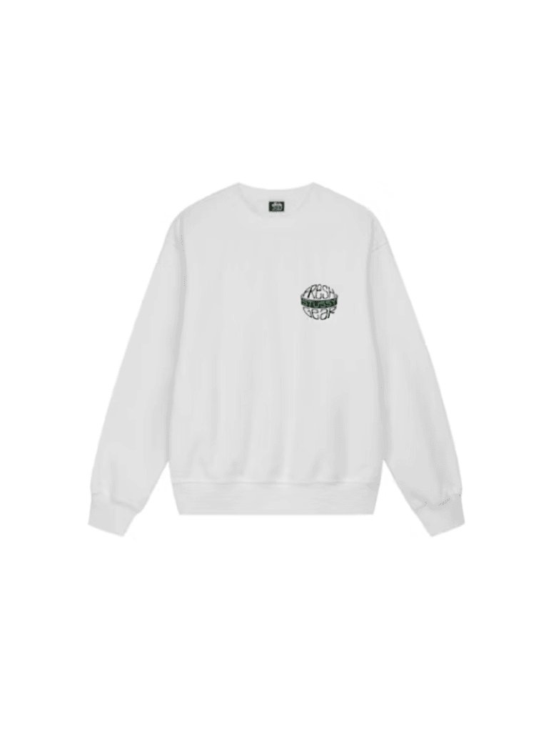 STUSSY FRESH GEAR WHITE CREW product image (2)