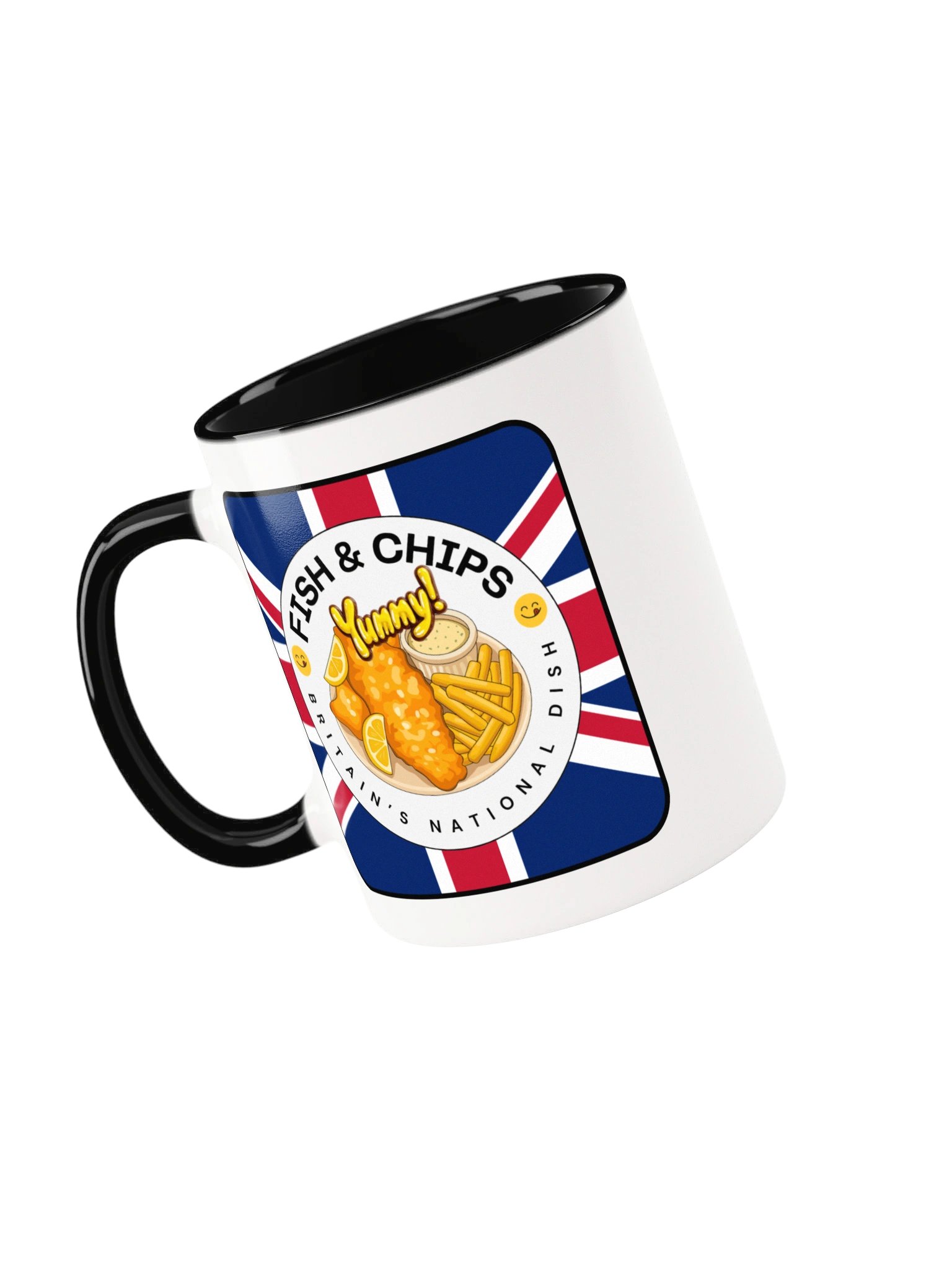 Yummy Fish & Chips Britain Mug product image (38)