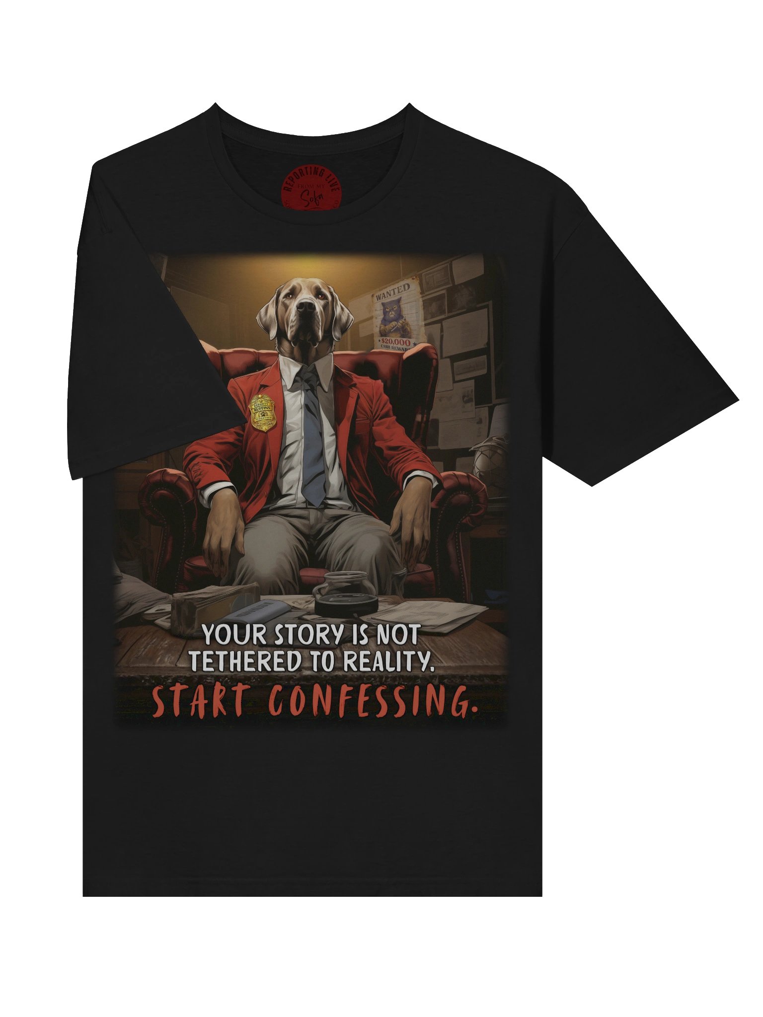 Depawty Ruffins True Crime Interrogation Tee product image (7)