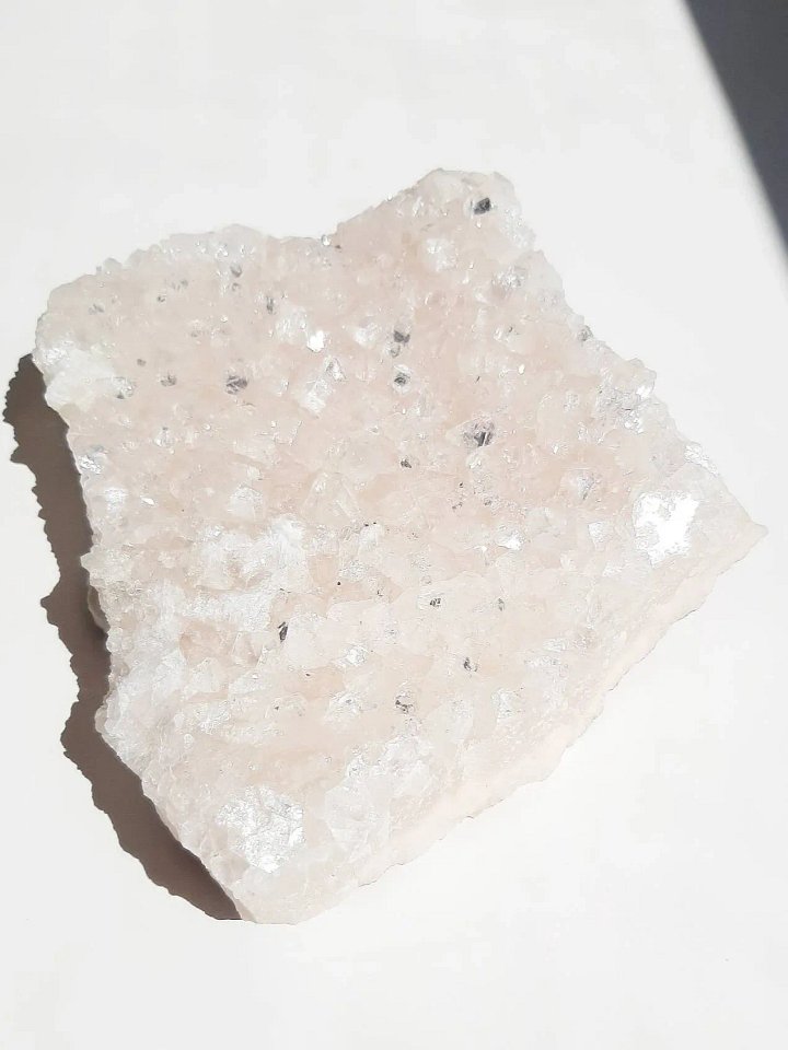 Large and sparkly pink apophyllite cluster product image (2)