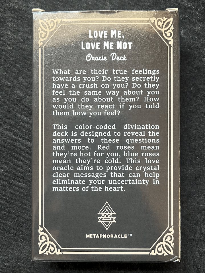 love me, love me not oracle deck by metaphoracle product image (2)