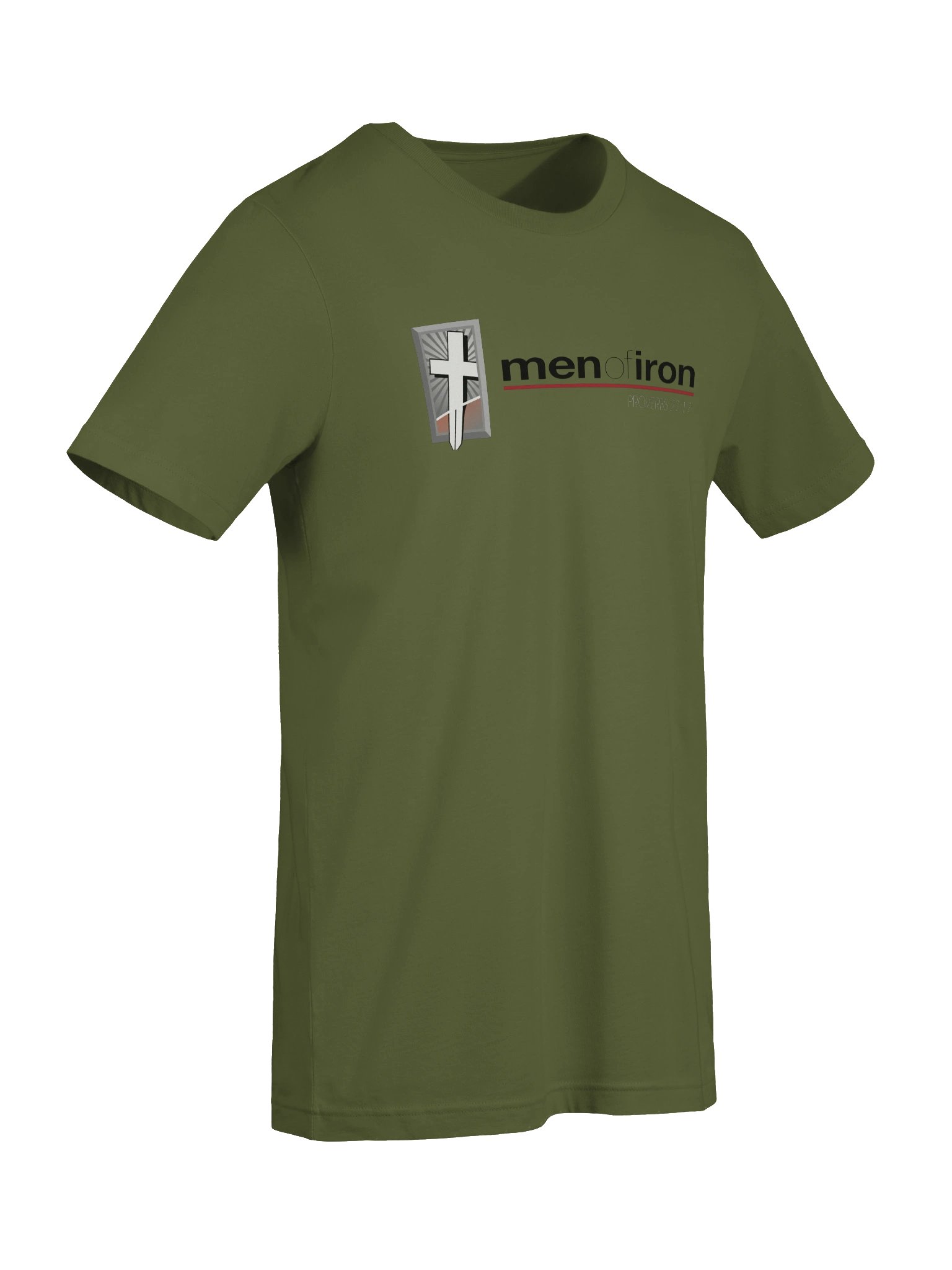 Men of Iron Throw Back Tee product image (75)