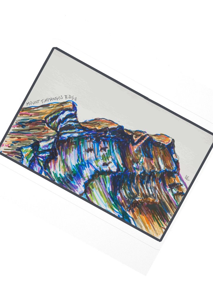 Timpanogos Ridge Sticker product image (2)