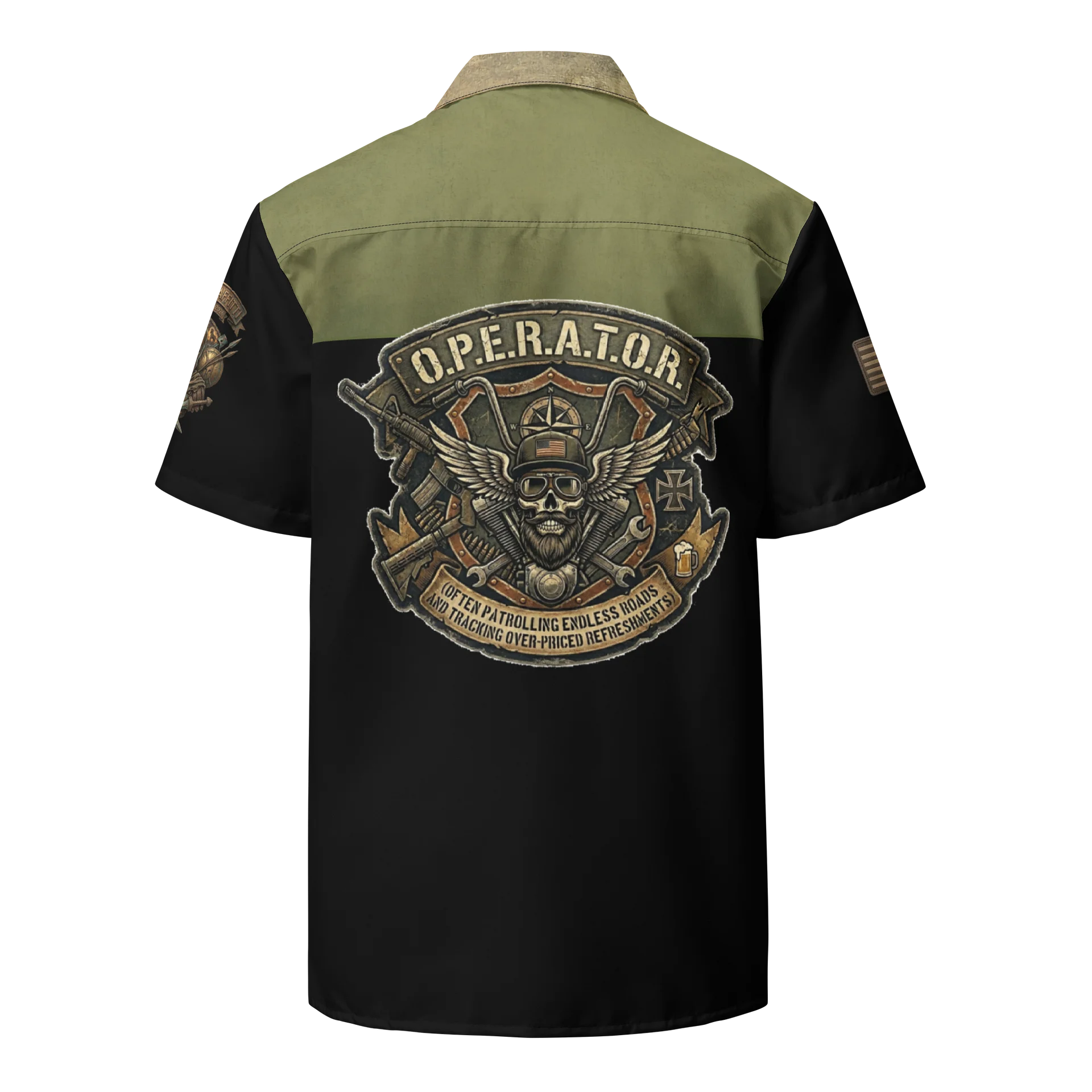 MötoGraffitti O.P.E.R.A.T.O.R. Club Shirt (the 250 yr USA Anniversary vers) product image (2)