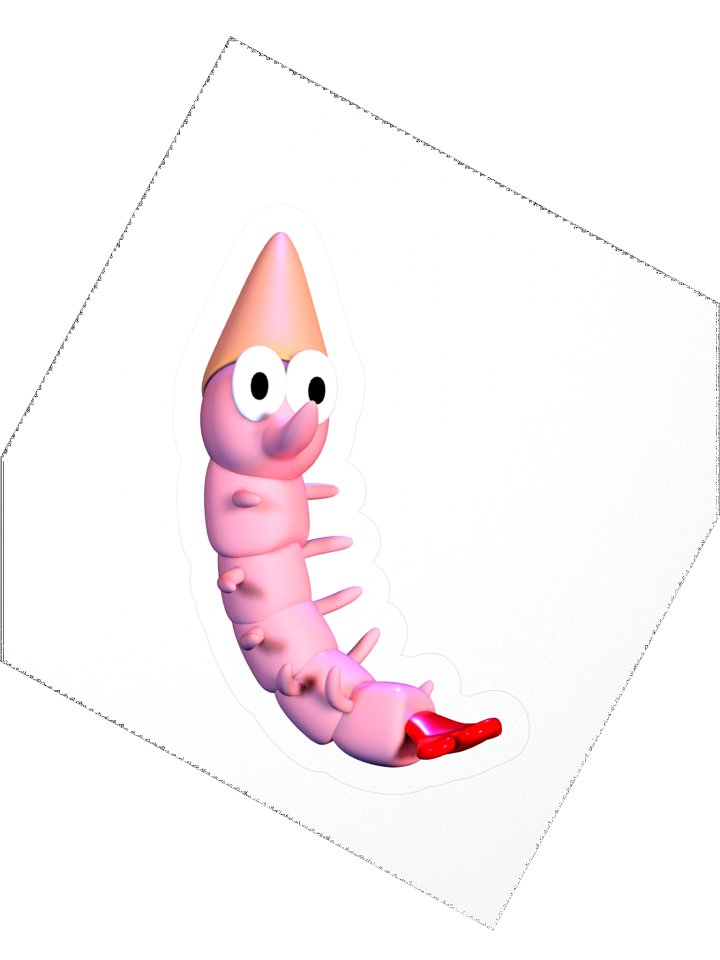 Shrimpy Sticker product image (2)