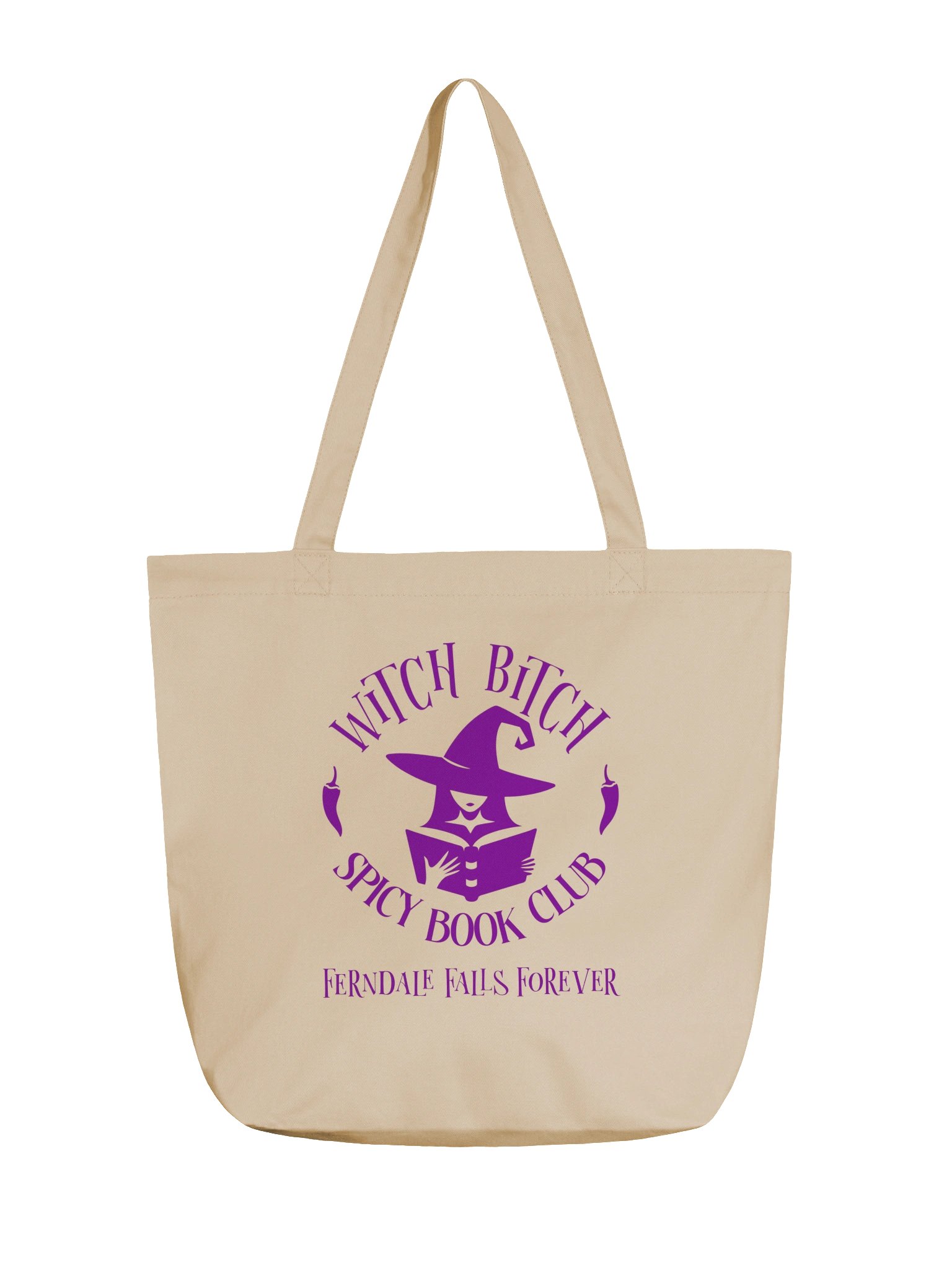 Witch Bitch Spicy Book Club Tote product image (1)