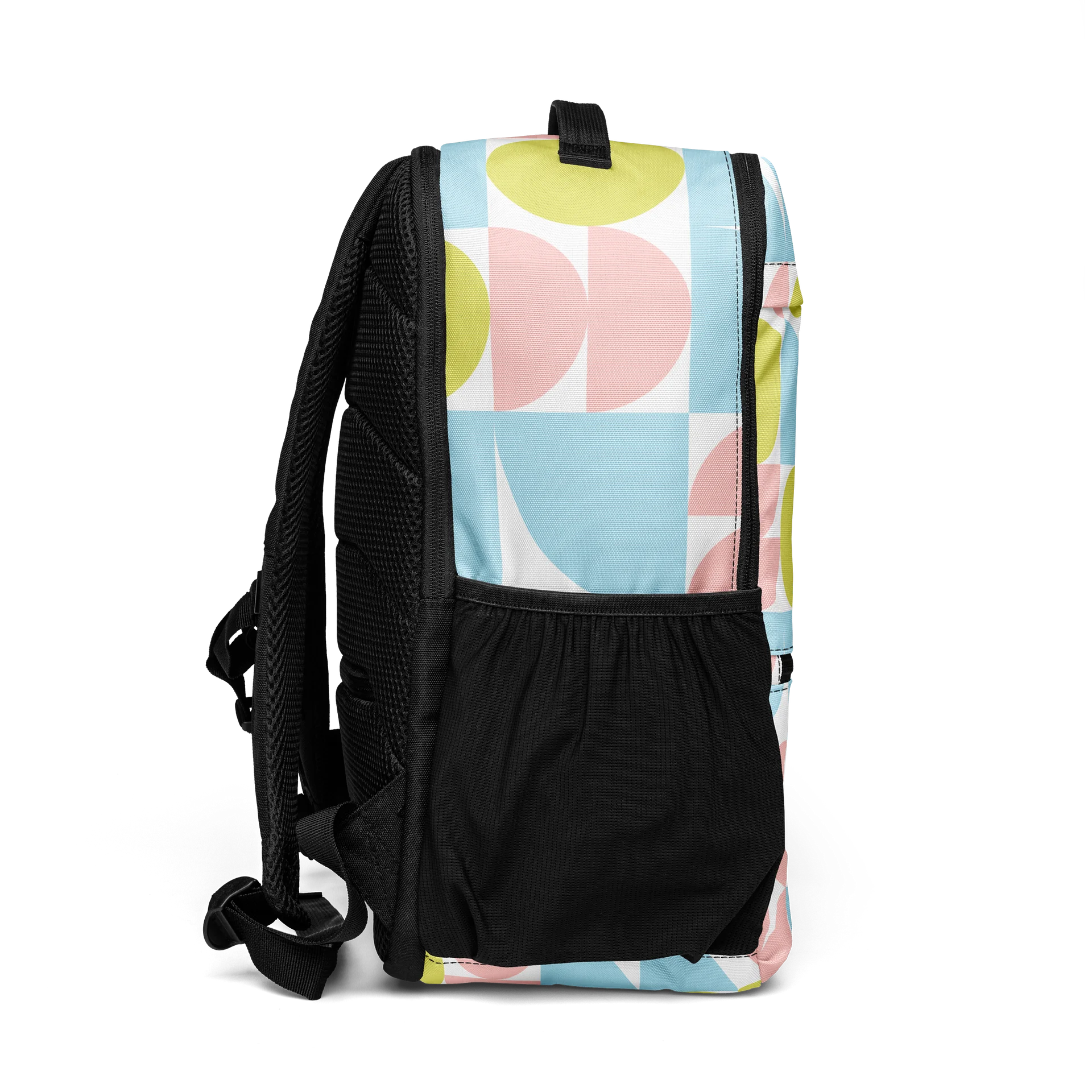 Pastel Geometry All-Over Backpack product image (6)