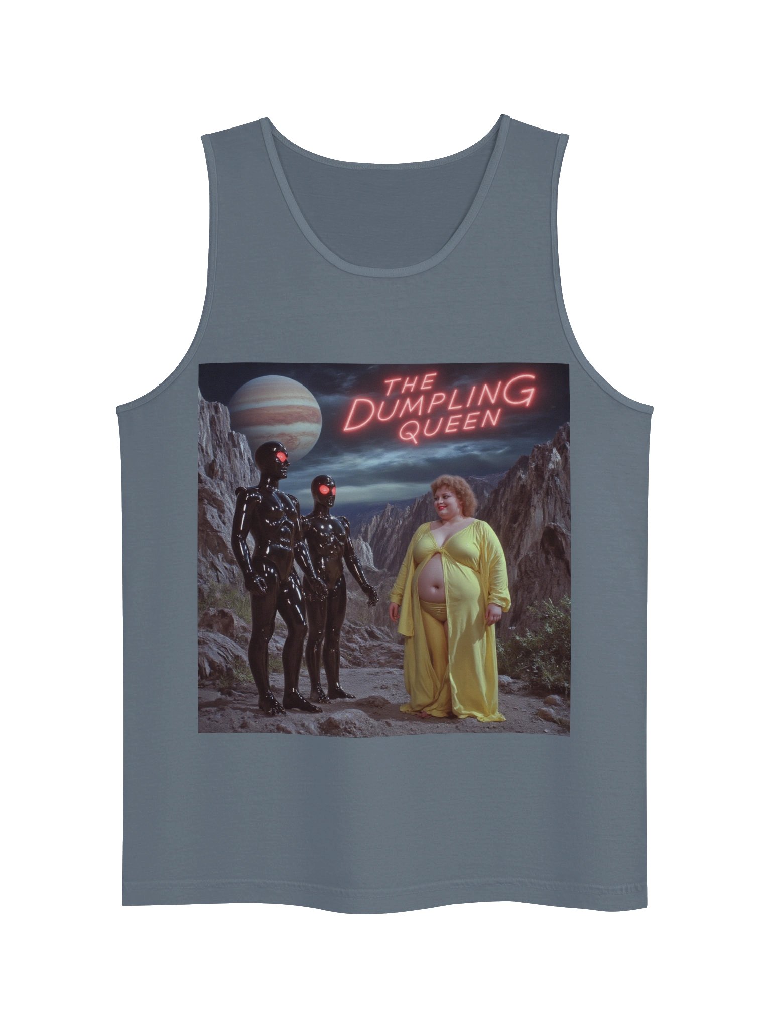 THE DUMPLING QUEEN | Comfort Colors Unisex Garment-Dyed Tank Top product image (73)