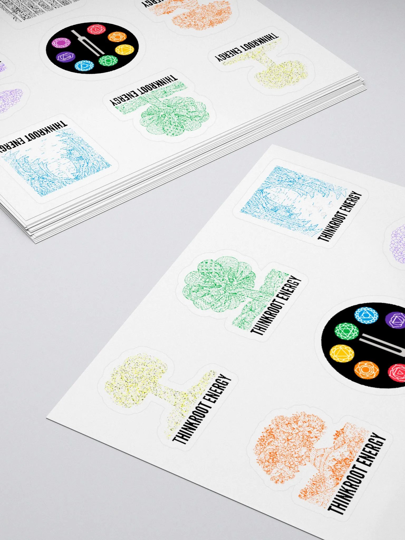 Chakra Tree Sticker Set product image (4)