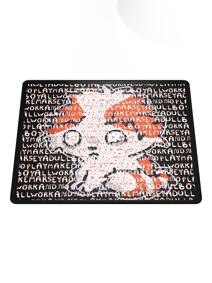 Hard Worker Mousepad product image (1)