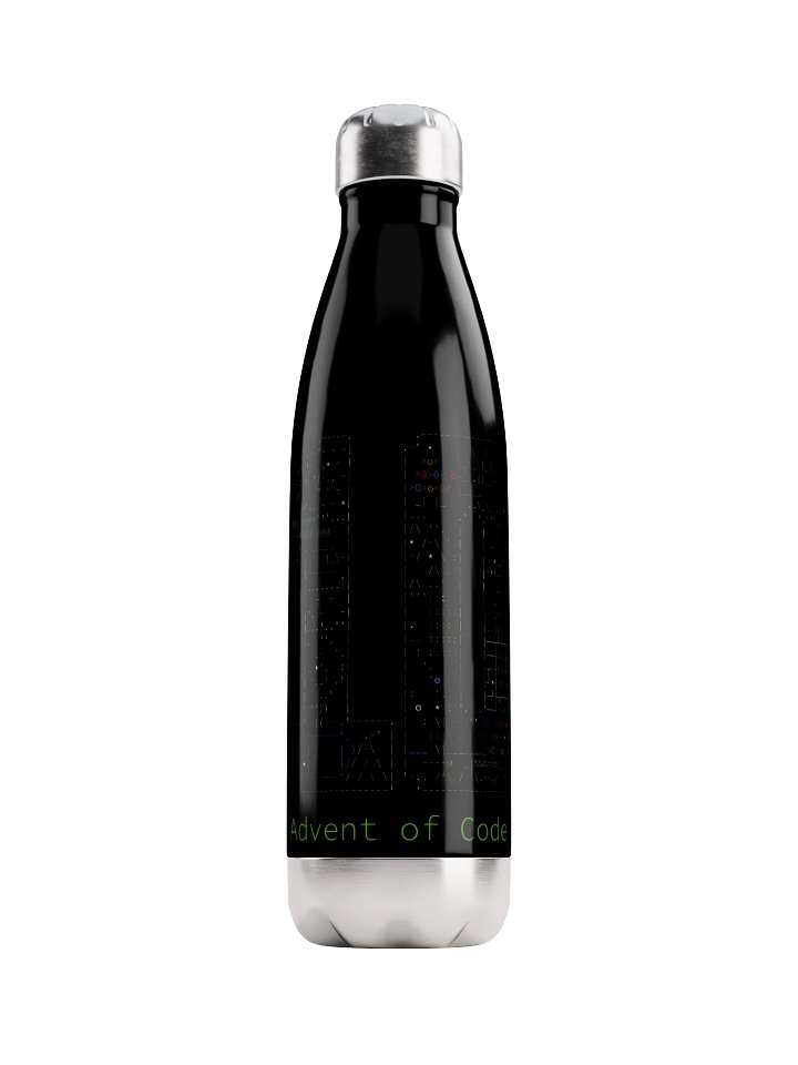 Advent of Code - AoC ten yrs - Water Bottle product image (1)