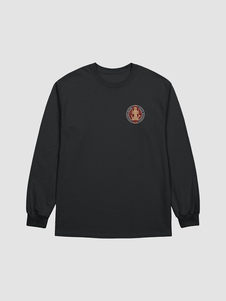 Saint Benedict Medal design Long Sleeve T-Shirt product image (2)